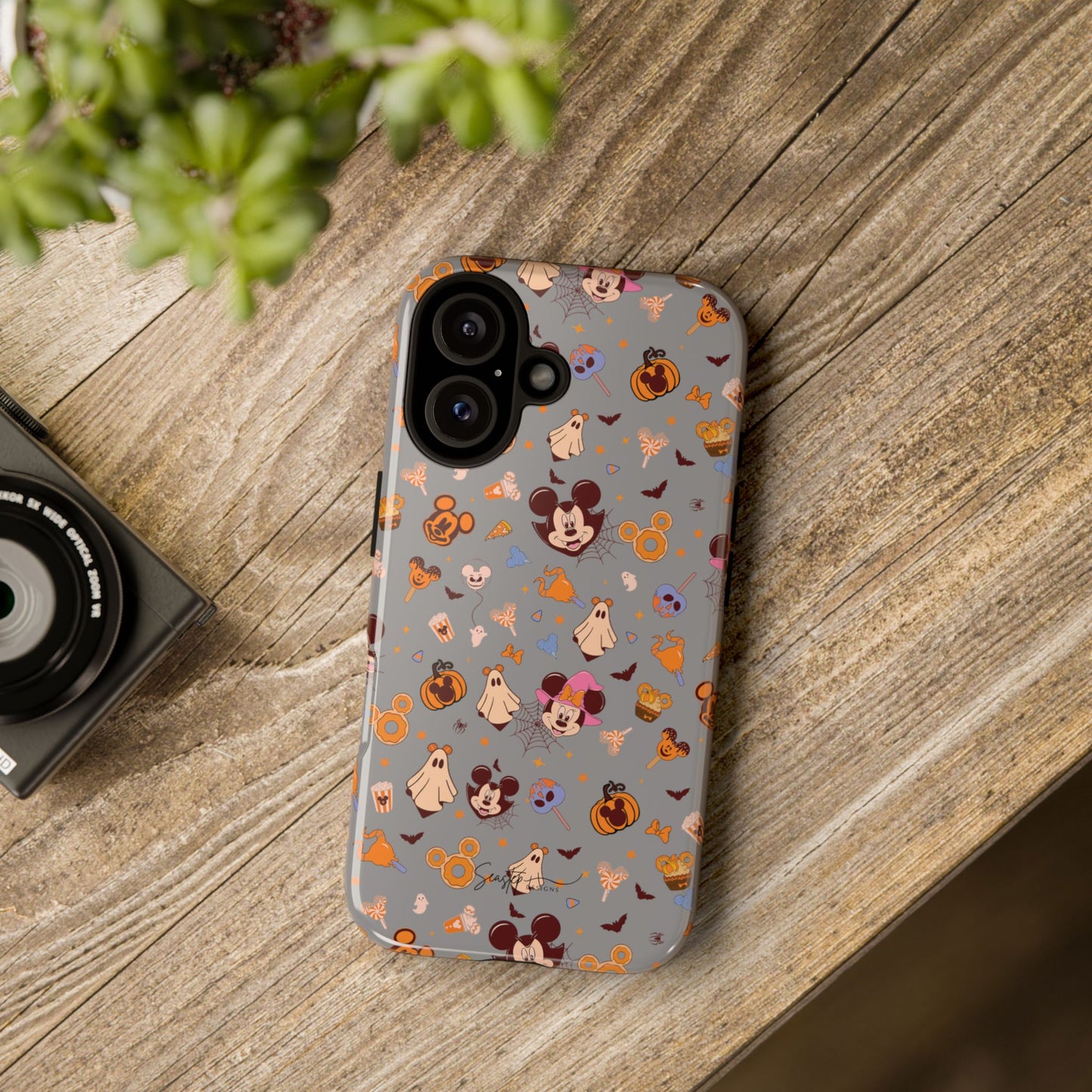Spooky Mickey and Treats Phone Case
