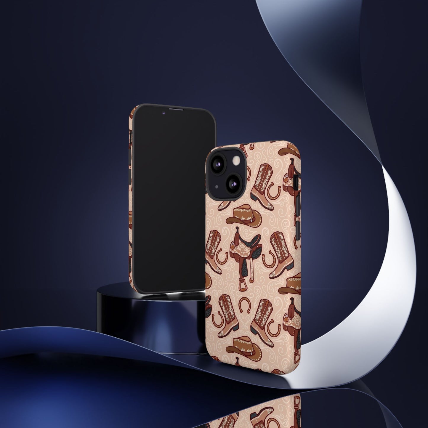 Western Cowboy Tough Phone Case