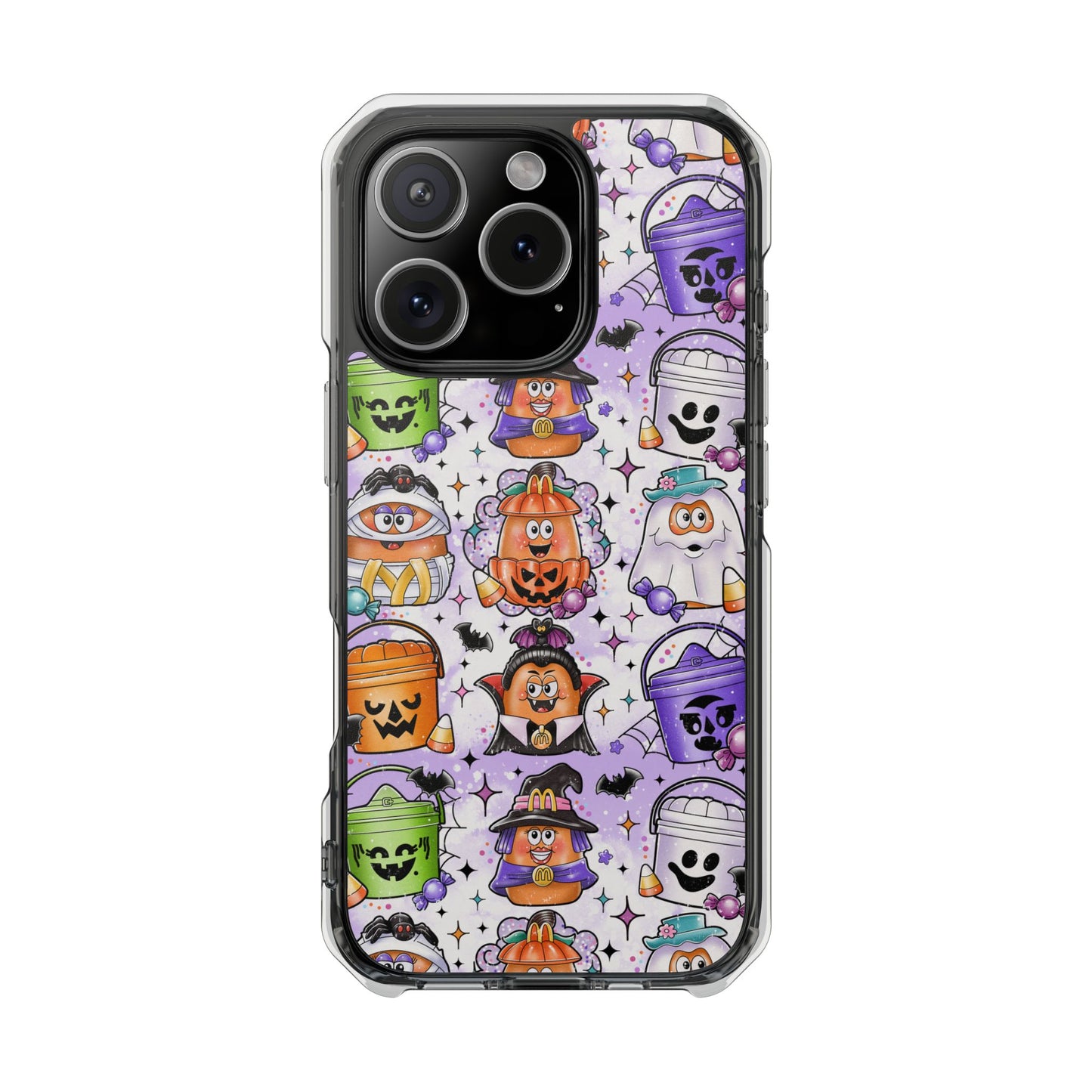 90's Halloween Nuggets Magnetic Clear Impact Cases