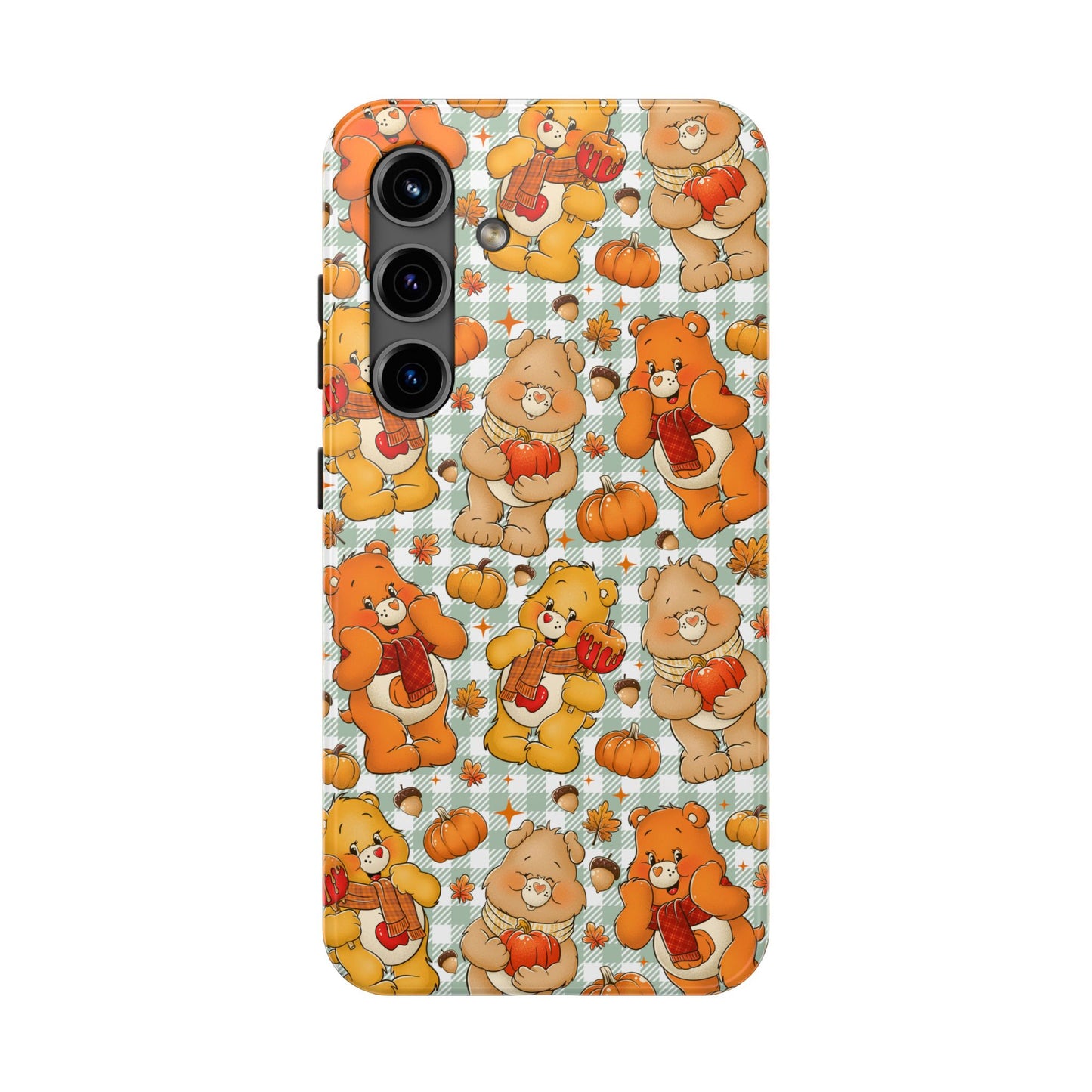 Fall Care bear Tough Phone Cases