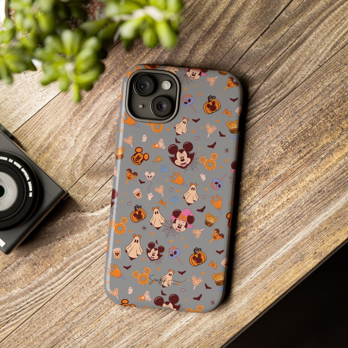 Spooky Mickey and Treats Phone Case