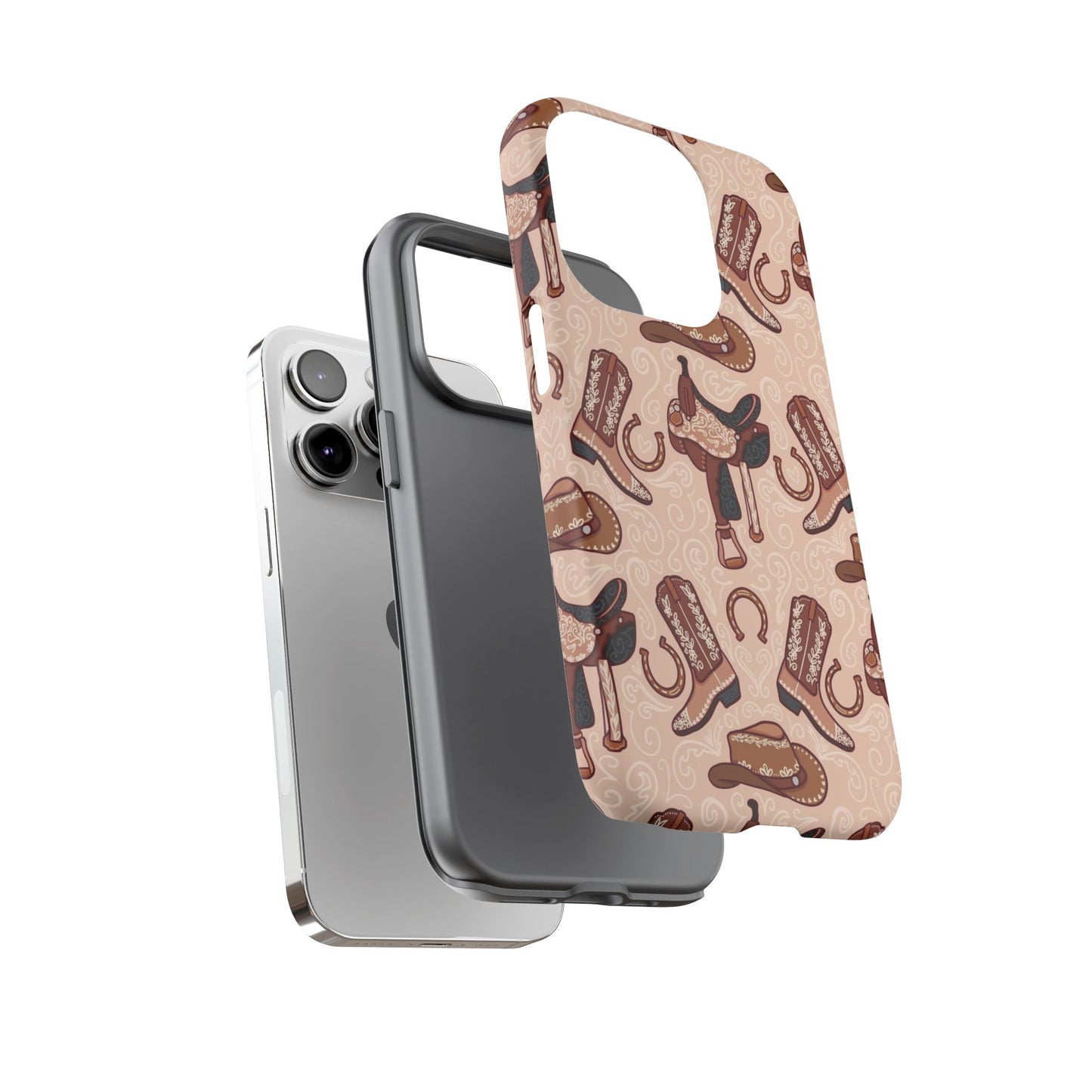 Western Cowboy Tough Phone Case