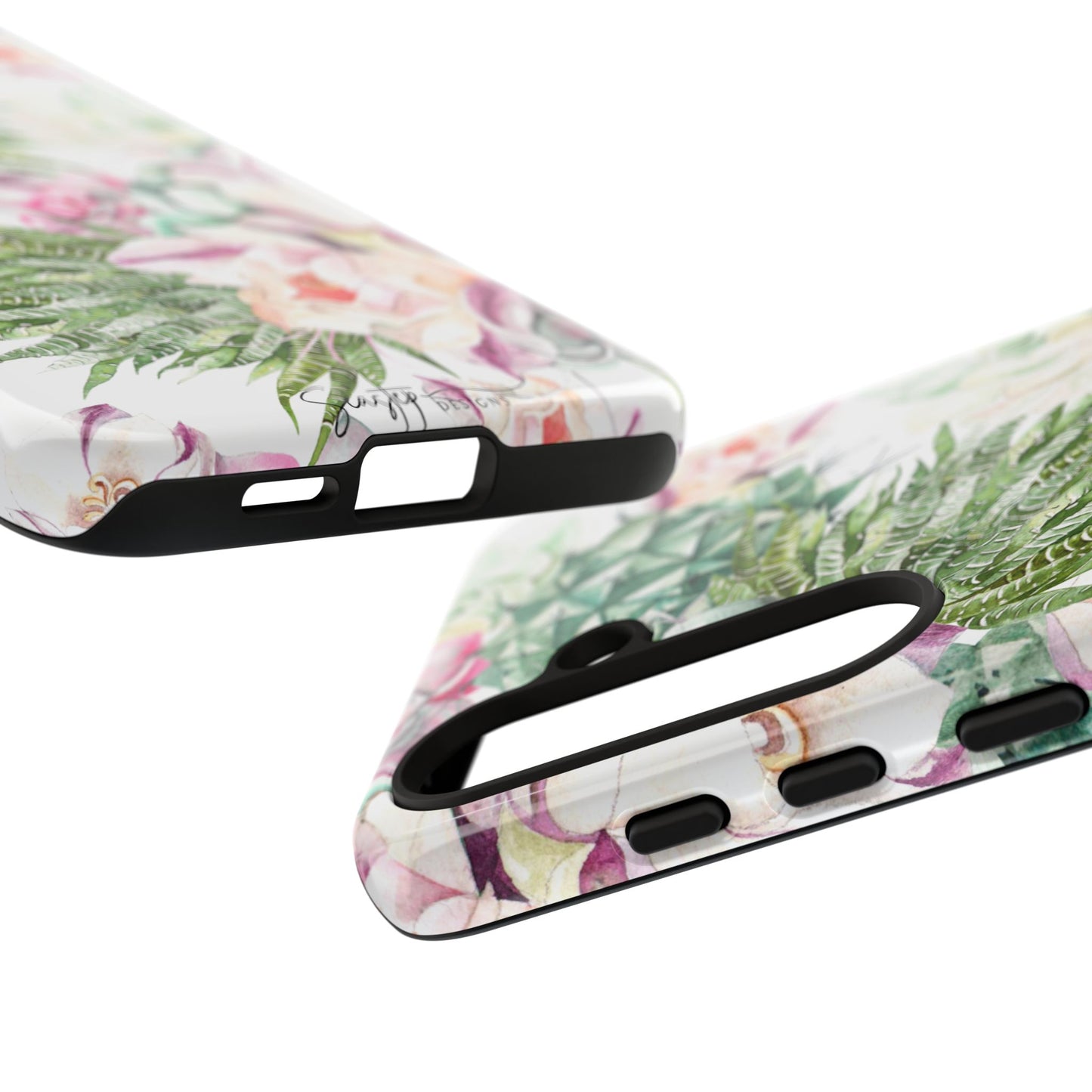 Succulent Floral Tough Phone Case
