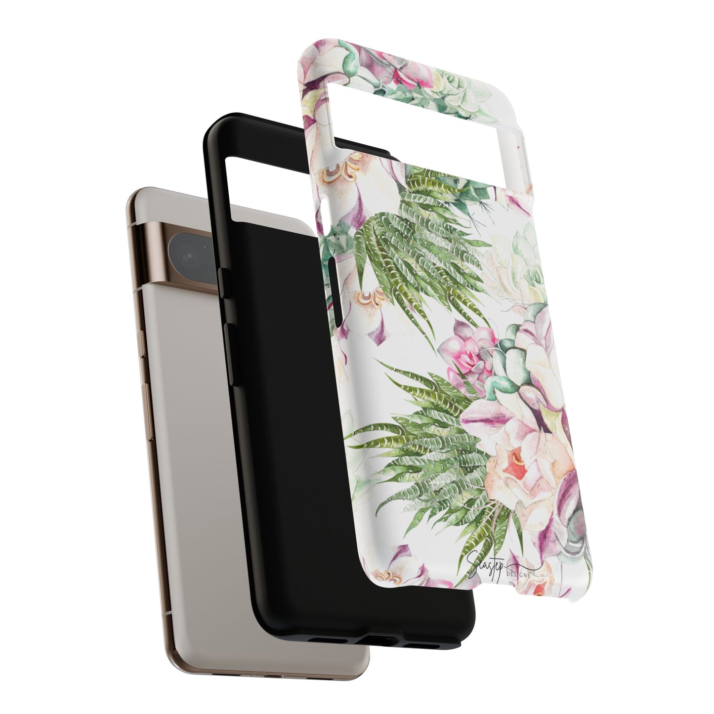 Succulent Floral Tough Phone Case