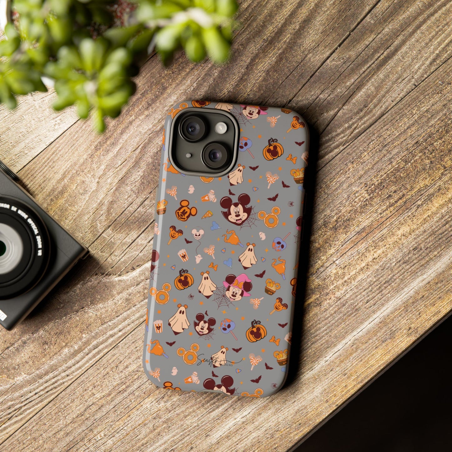 Spooky Mickey and Treats Phone Case