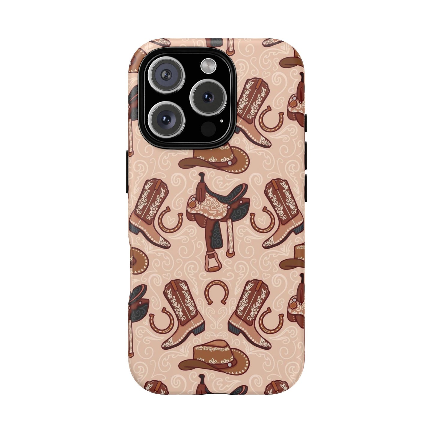 Western Cowboy Tough Phone Case