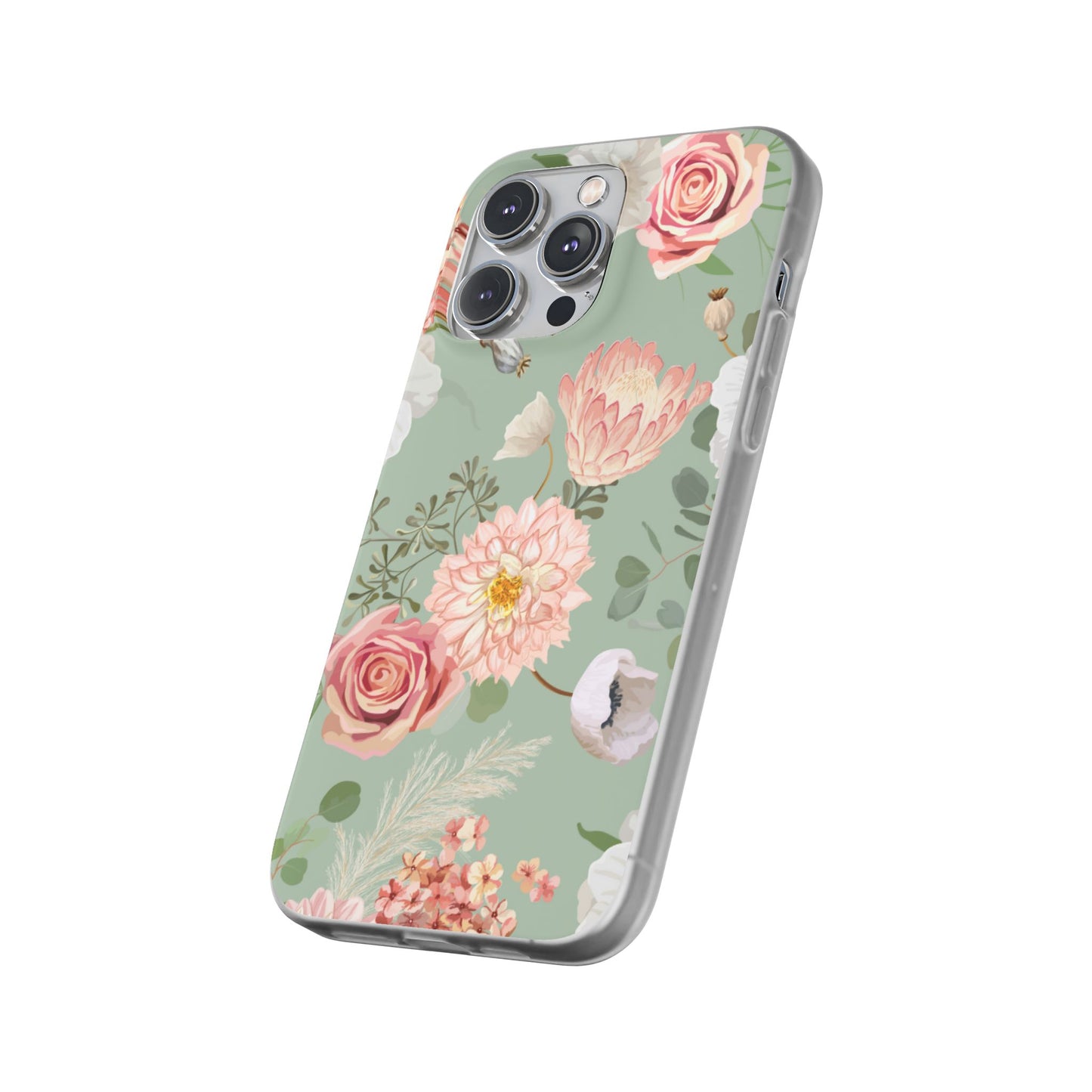 Pastel Floral Flexi Cases