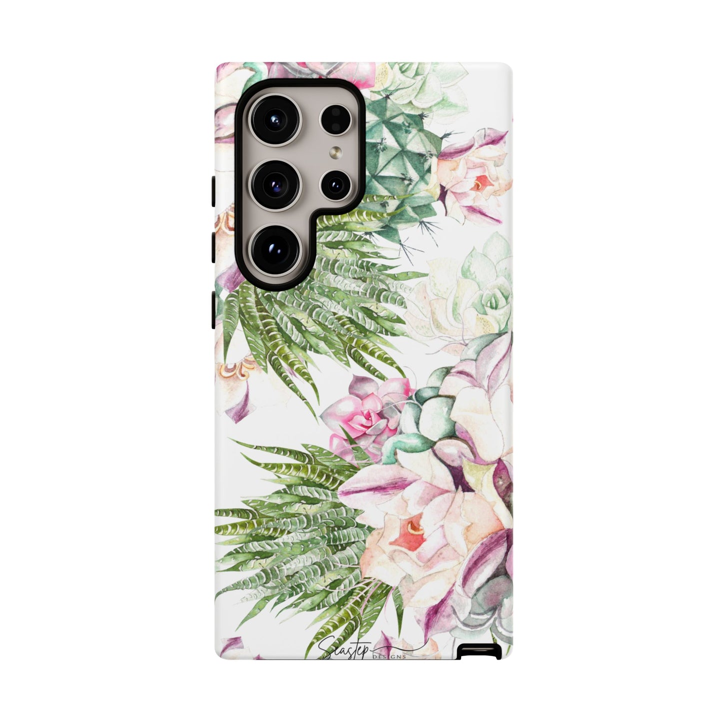 Succulent Floral Tough Phone Case