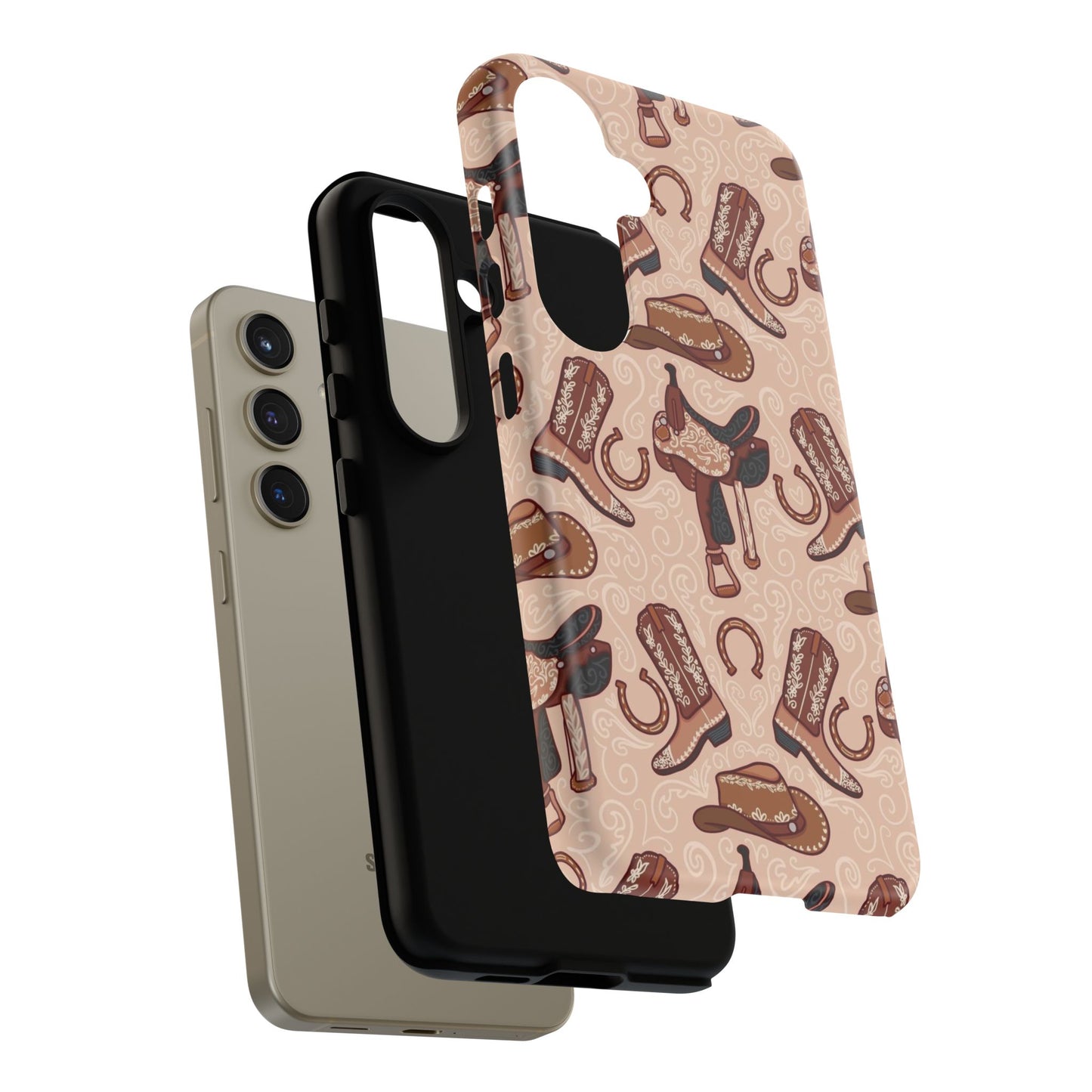 Western Cowboy Tough Phone Case