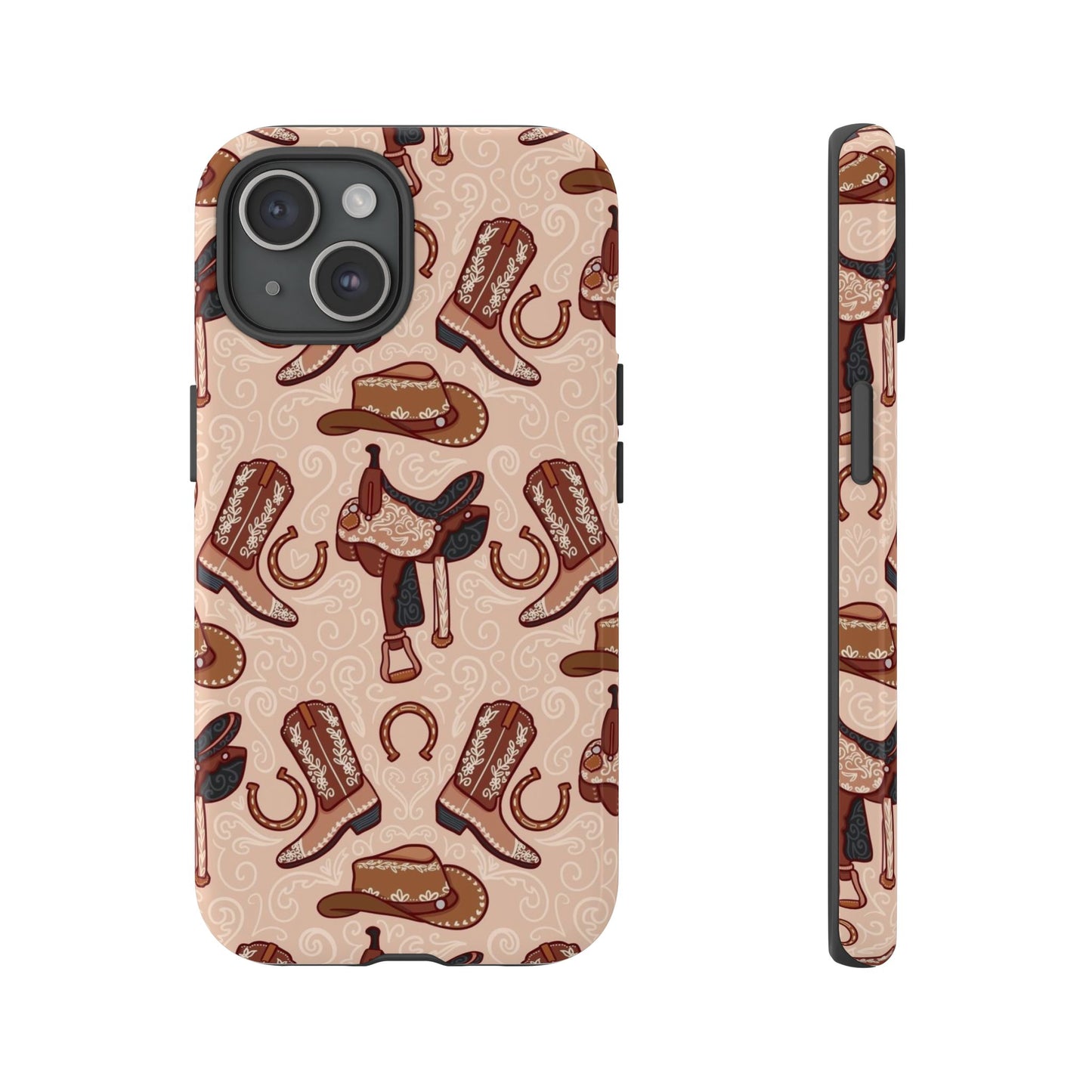 Western Cowboy Tough Phone Case