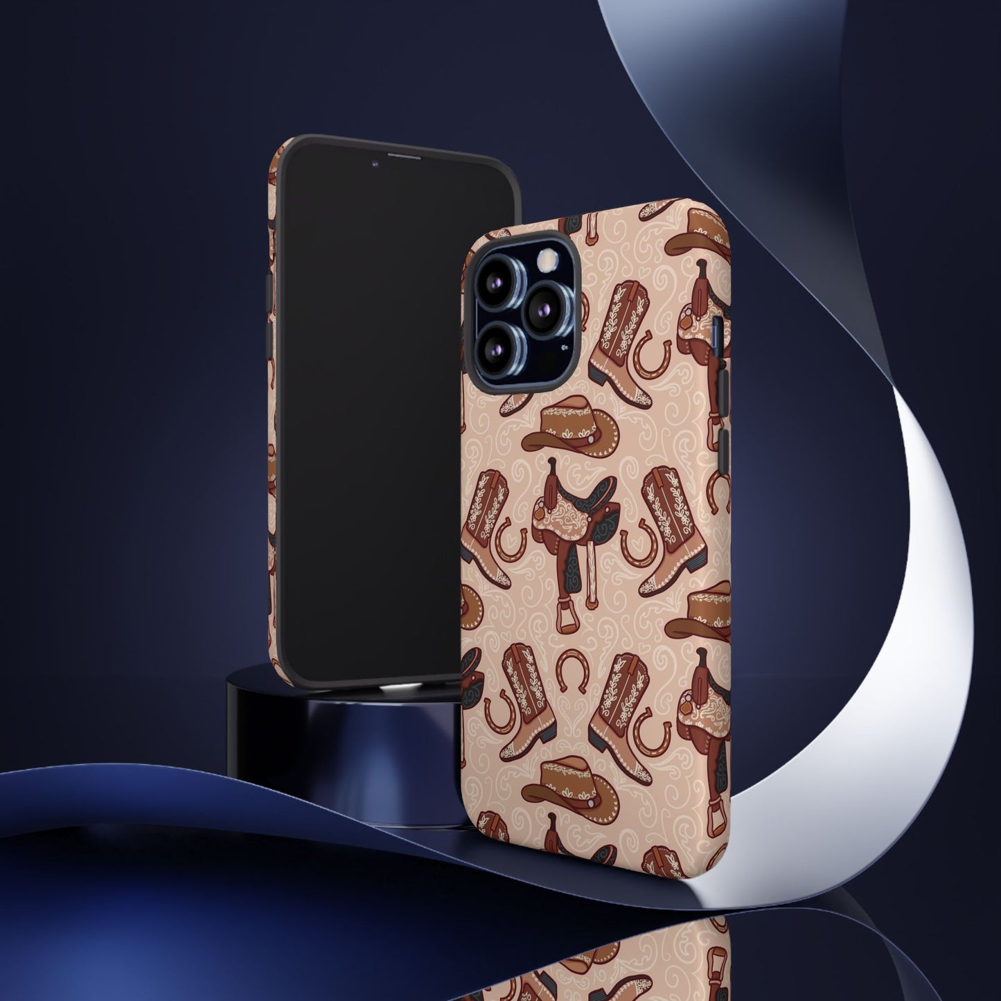 Western Cowboy Tough Phone Case