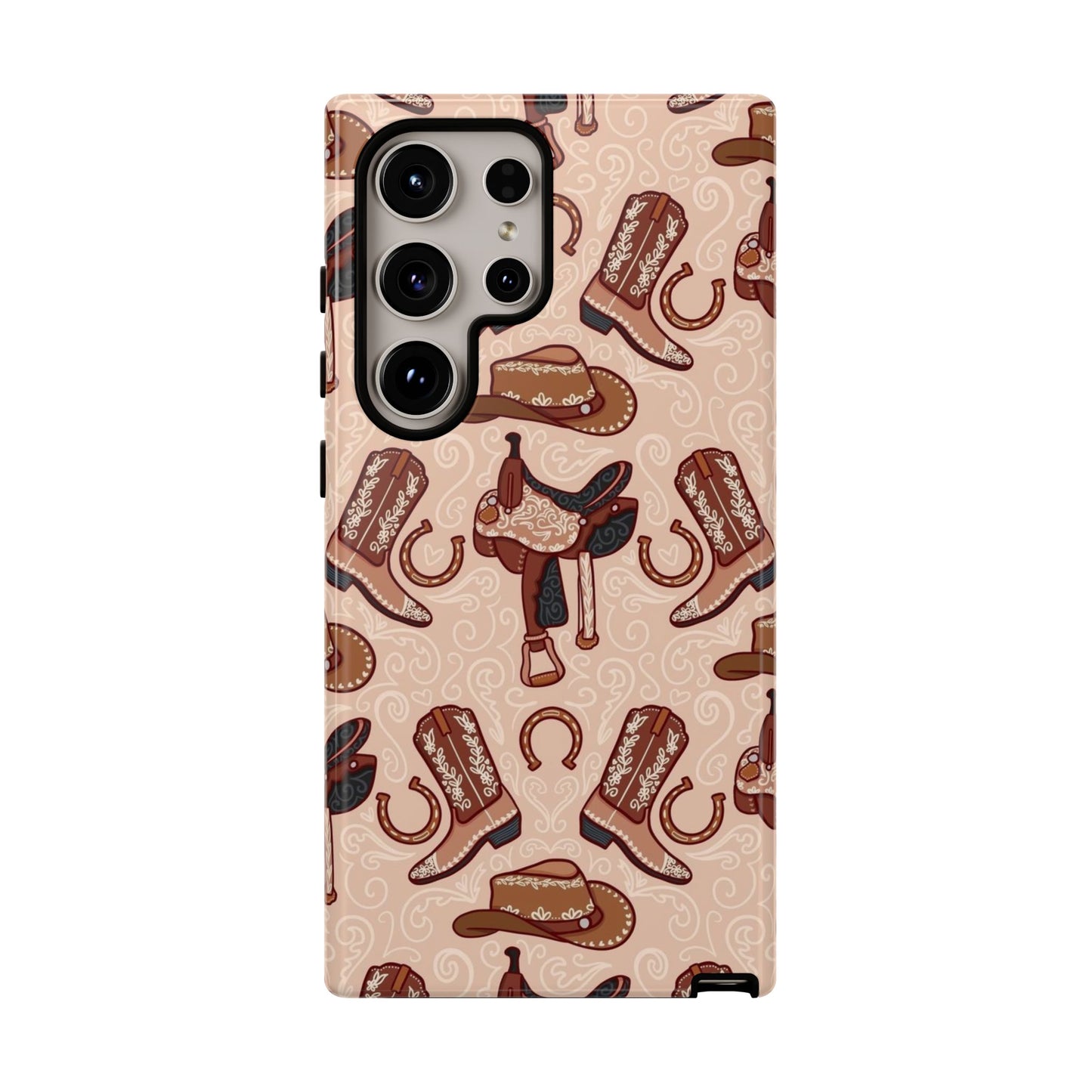 Western Cowboy Tough Phone Case