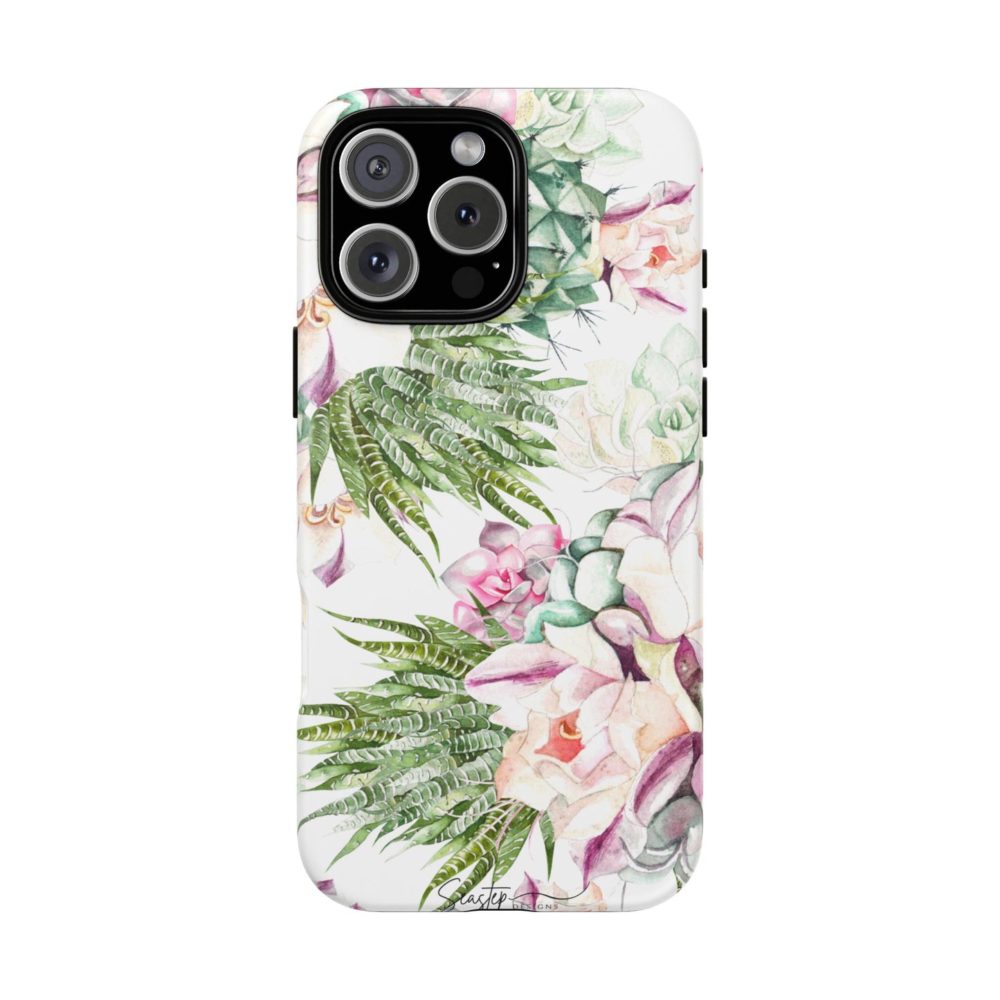 Succulent Floral Tough Phone Case