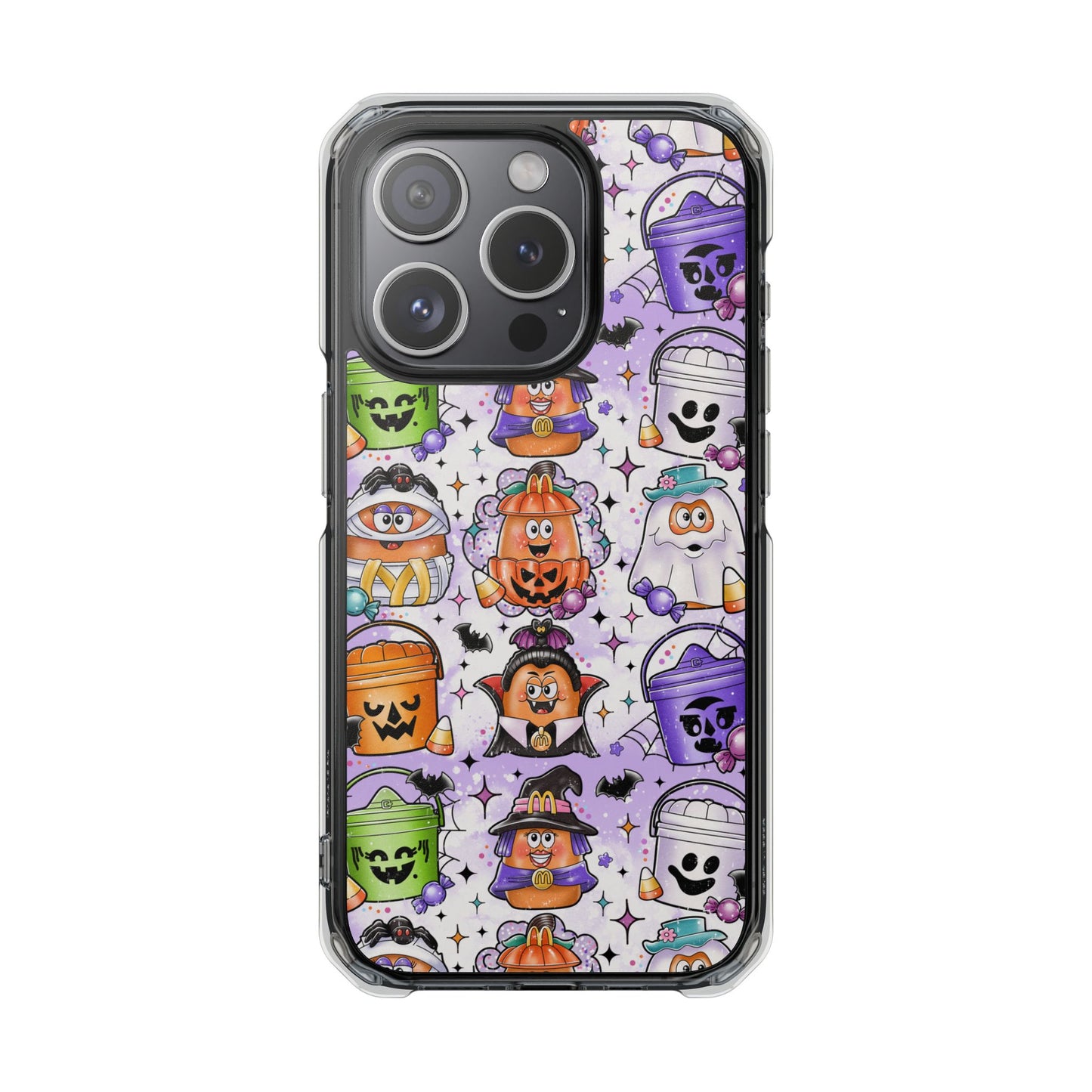90's Halloween Nuggets Magnetic Clear Impact Cases