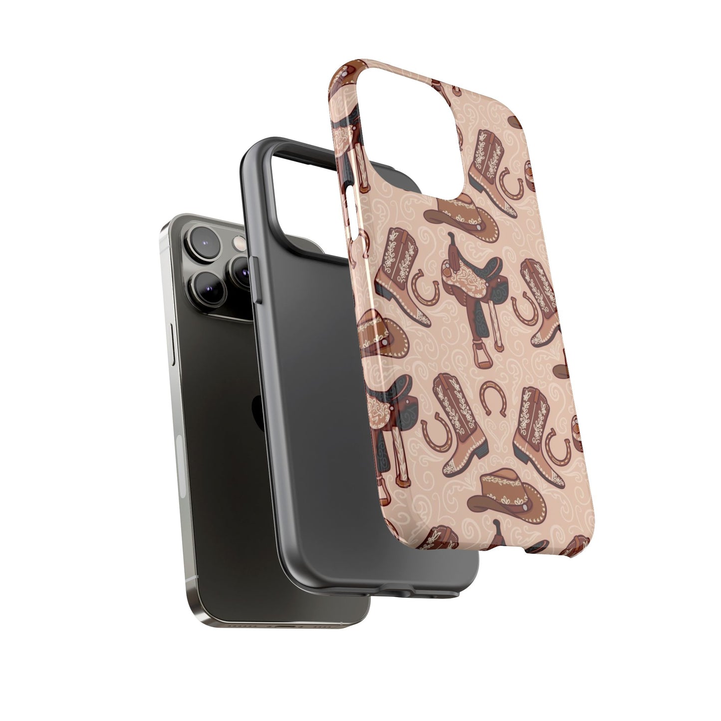 Western Cowboy Tough Phone Case