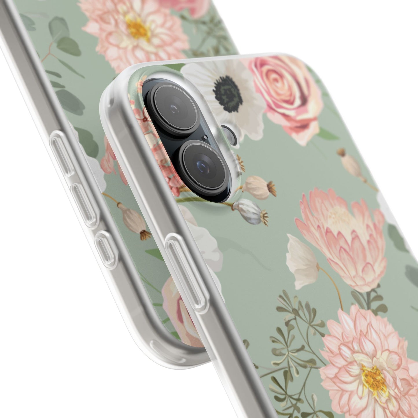Pastel Floral Flexi Cases