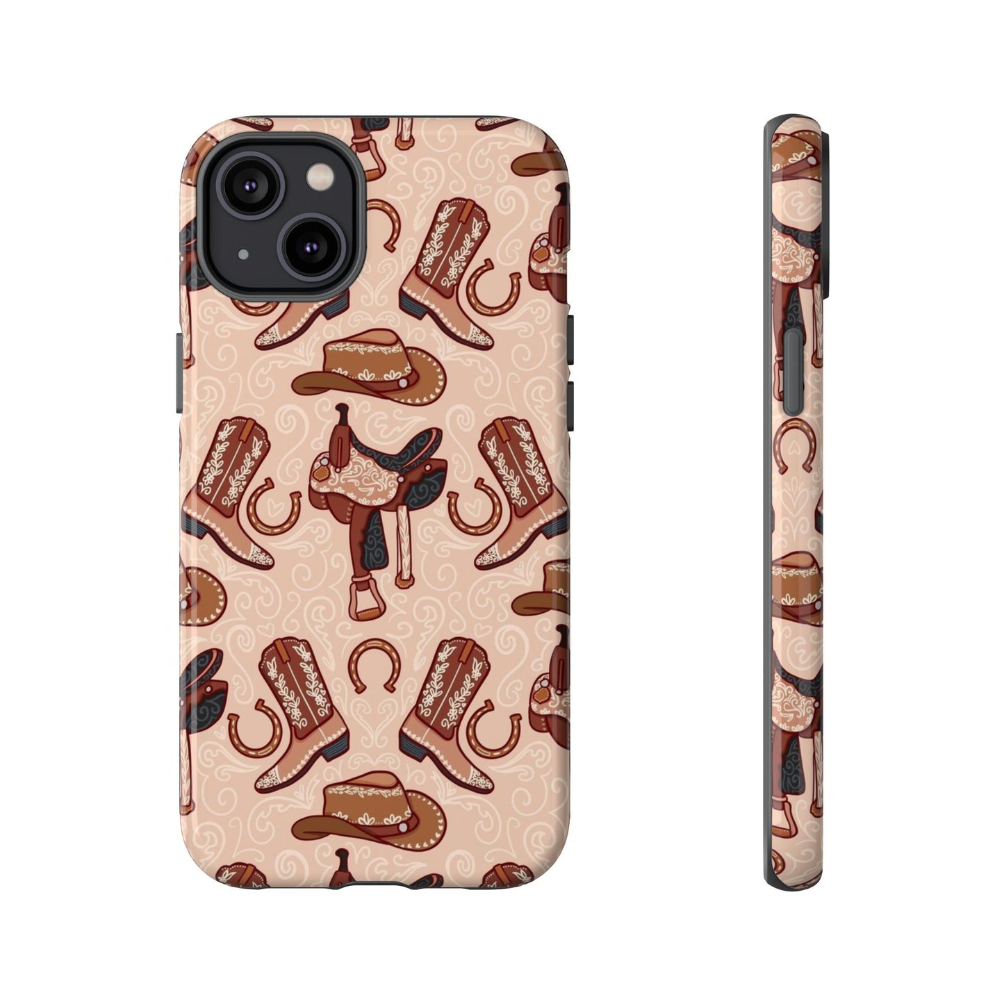 Western Cowboy Tough Phone Case