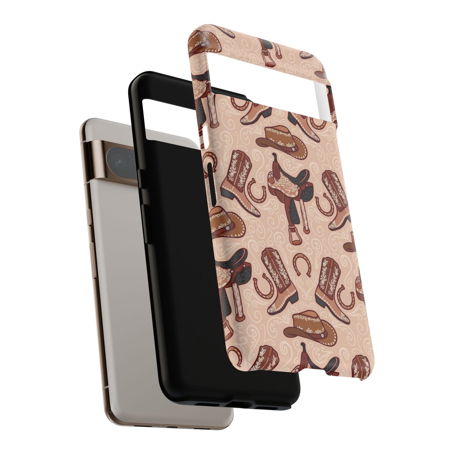 Western Cowboy Tough Phone Case