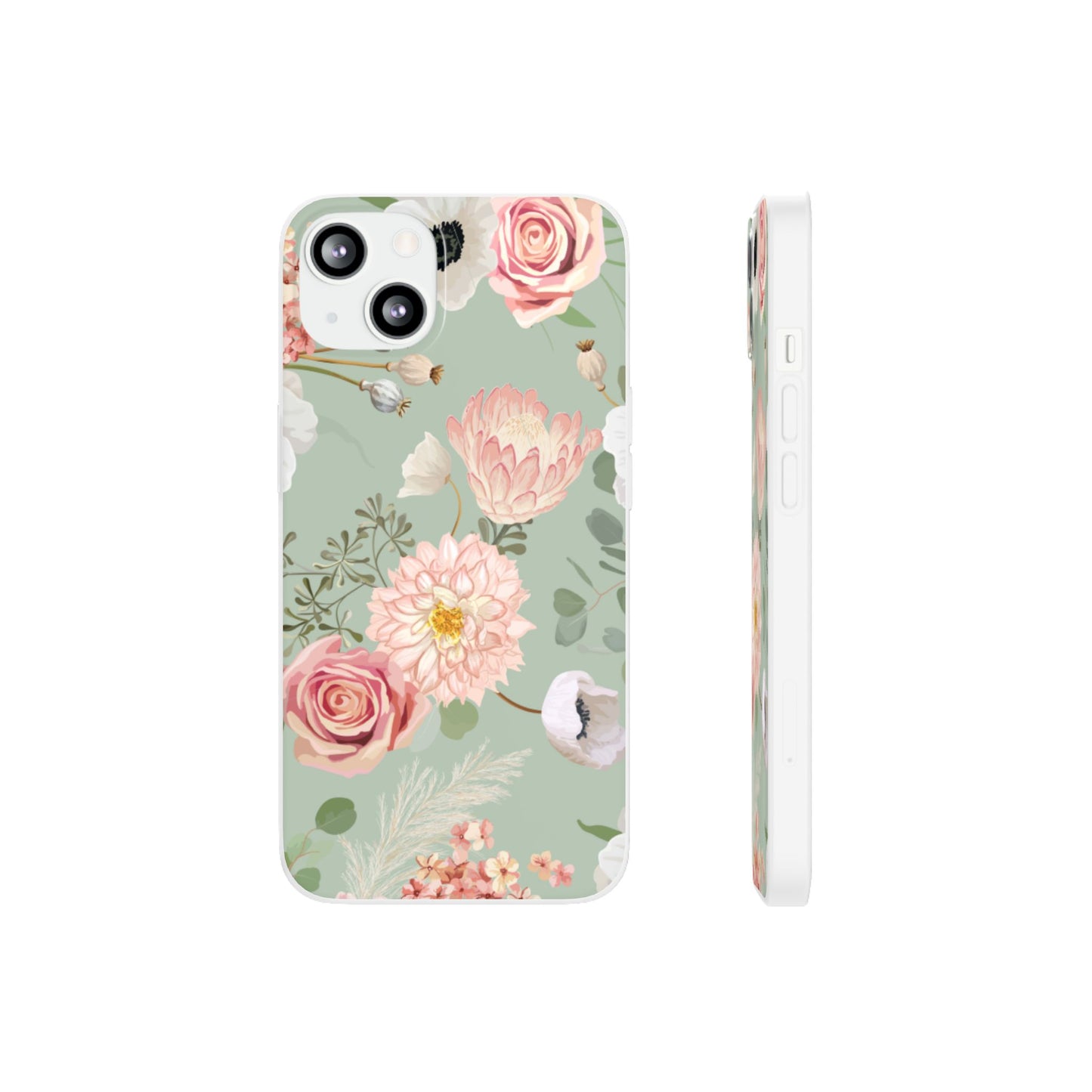 Pastel Floral Flexi Cases