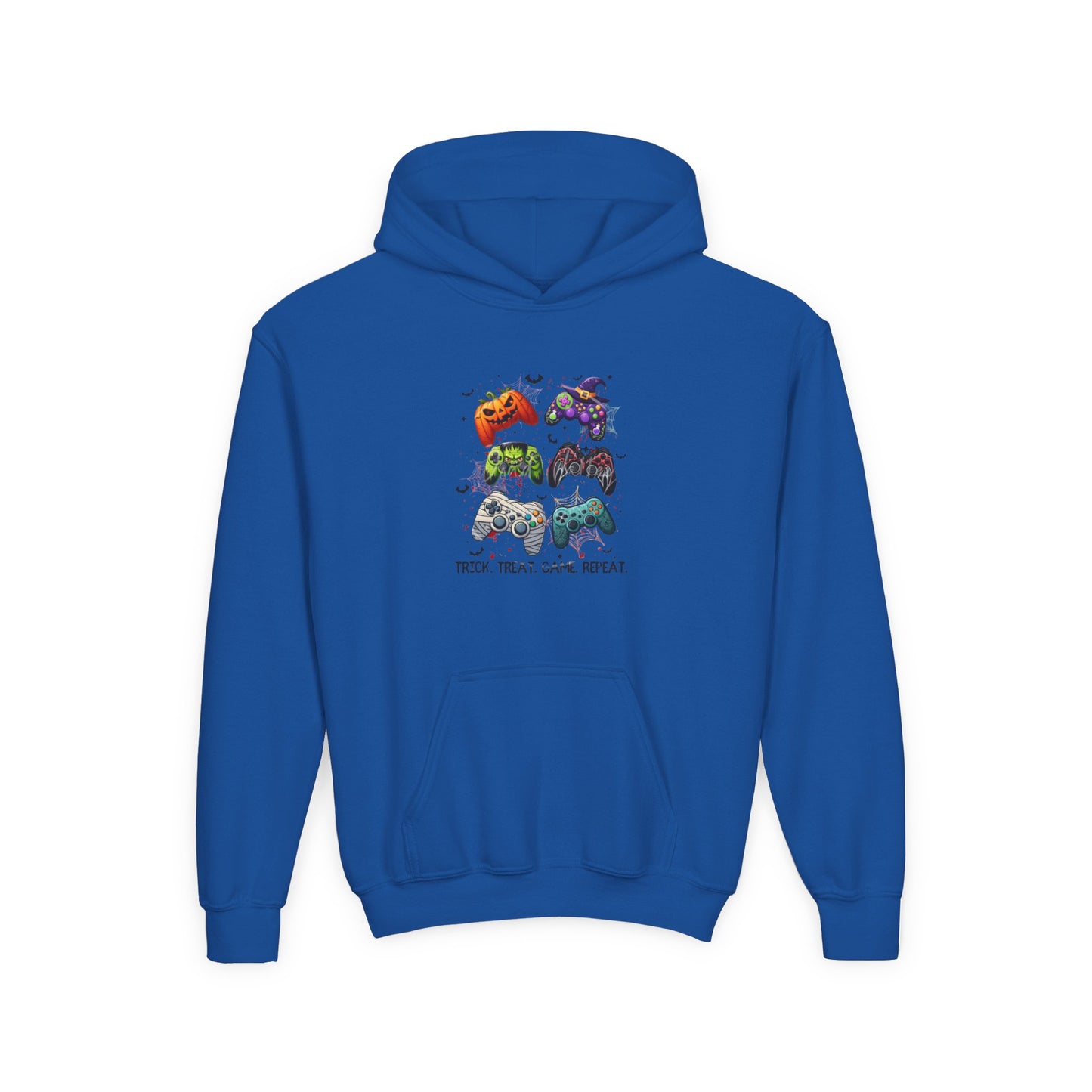 Trick. Treat. Game. Repeat Youth Hoodie