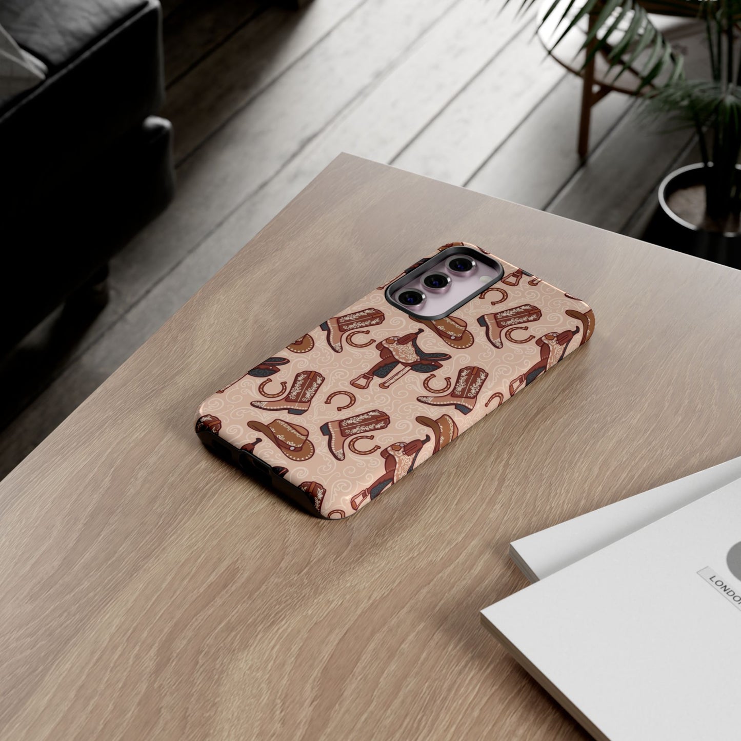 Western Cowboy Tough Phone Case