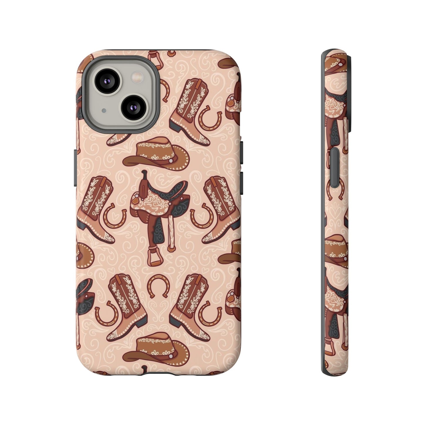 Western Cowboy Tough Phone Case