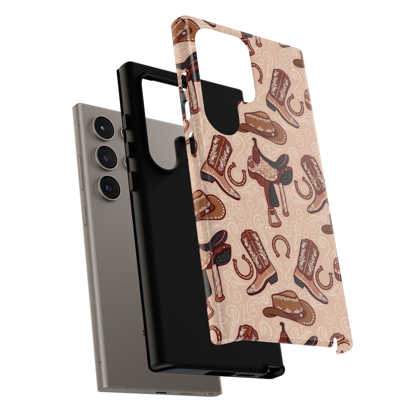 Western Cowboy Tough Phone Case