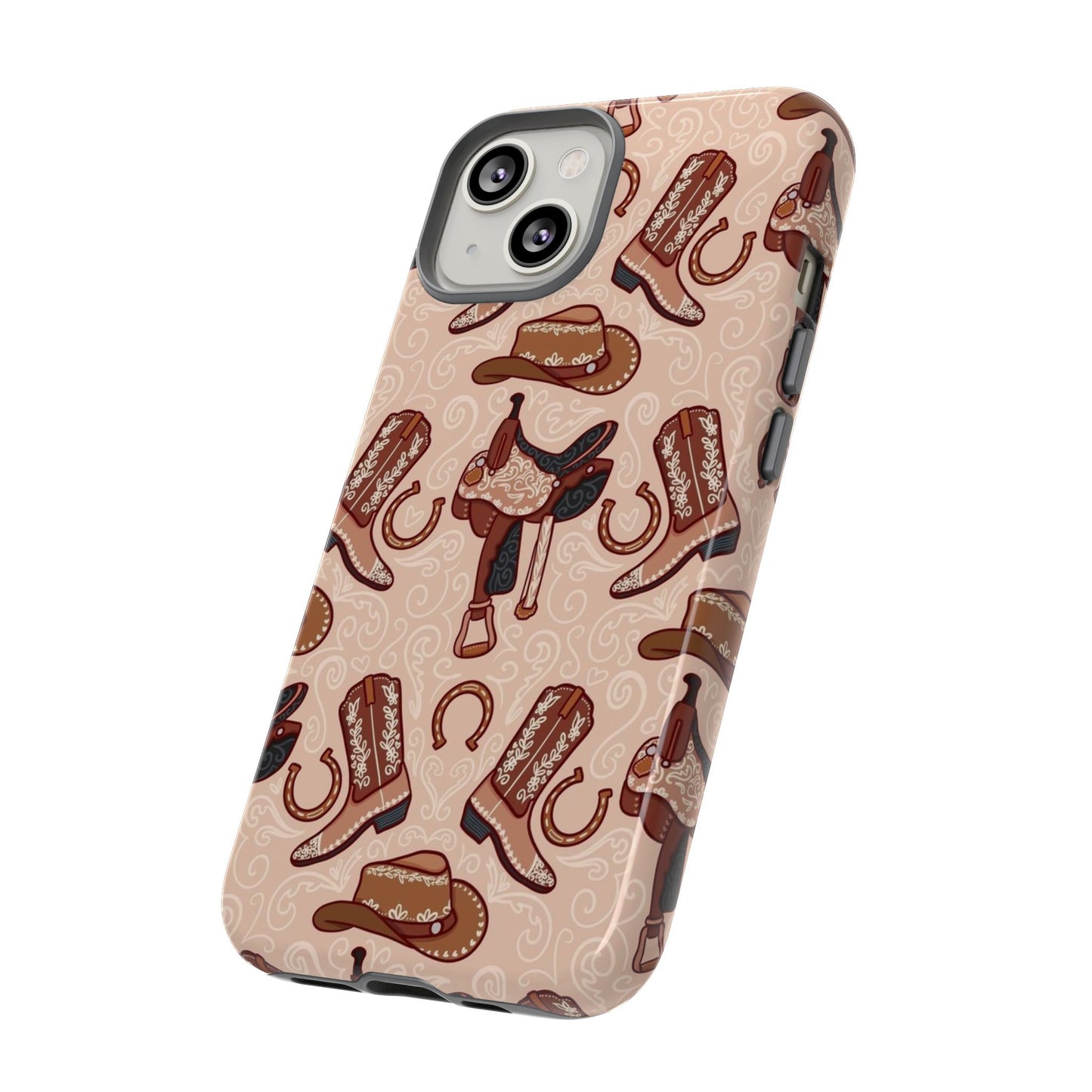 Western Cowboy Tough Phone Case
