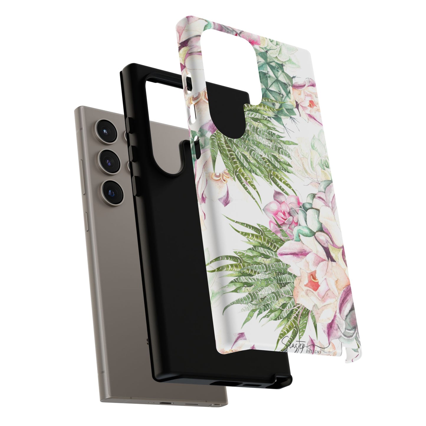 Succulent Floral Tough Phone Case