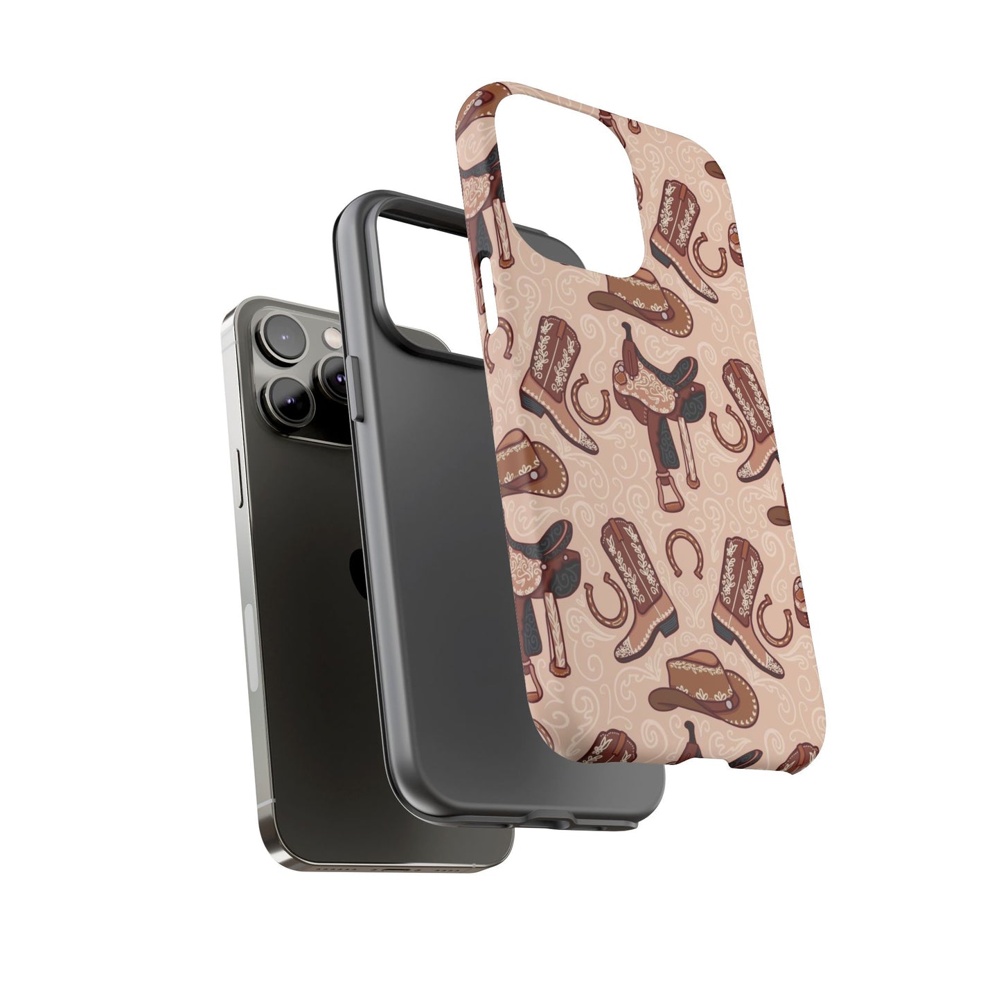 Western Cowboy Tough Phone Case