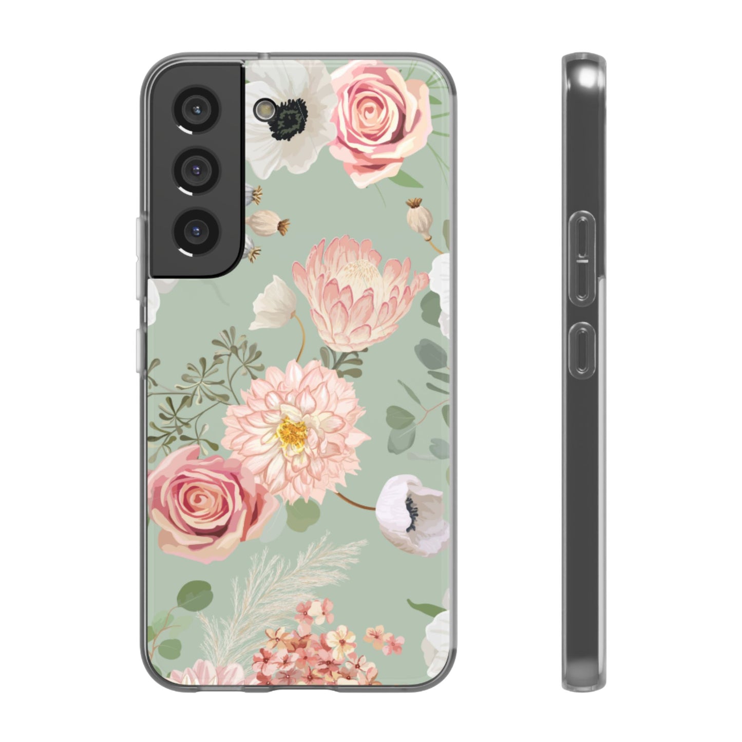 Pastel Floral Flexi Cases