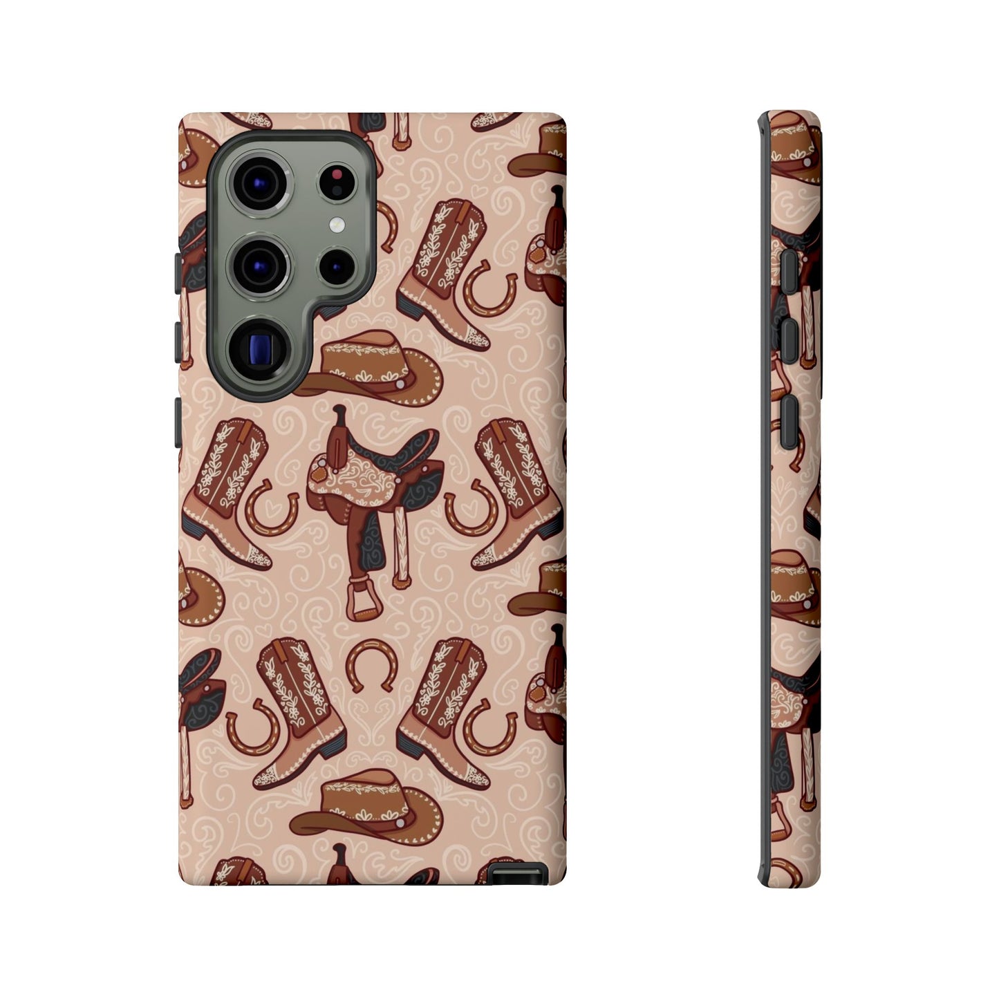 Western Cowboy Tough Phone Case
