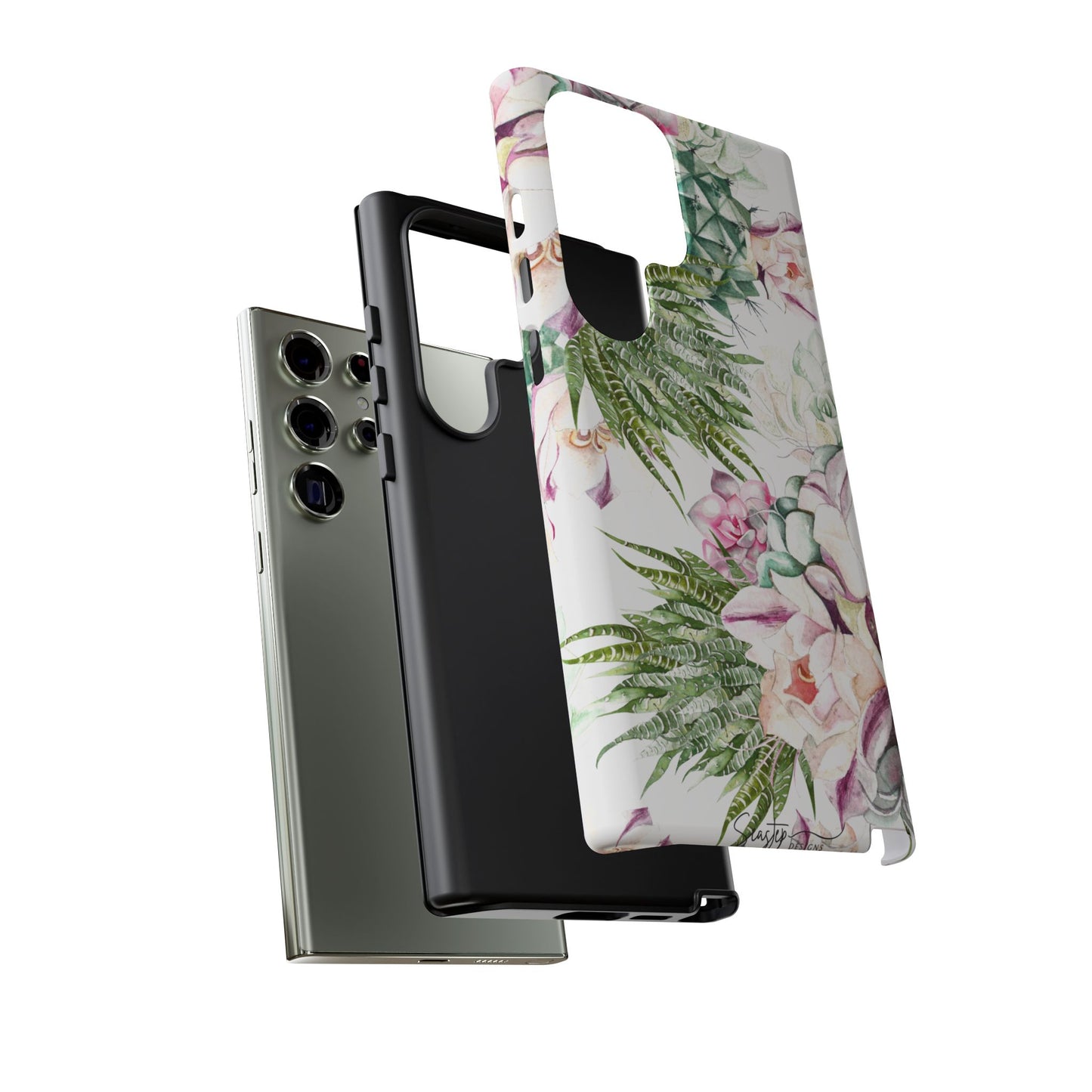 Succulent Floral Tough Phone Case
