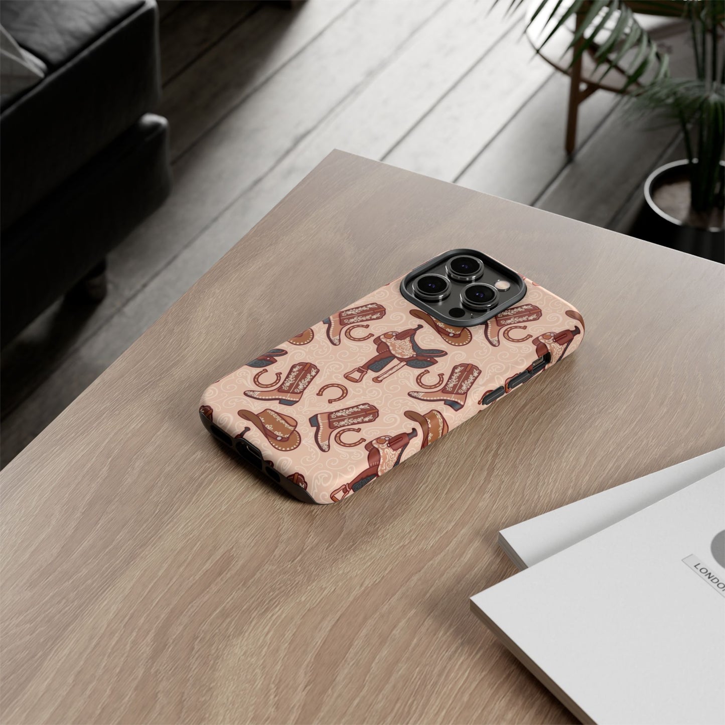 Western Cowboy Tough Phone Case