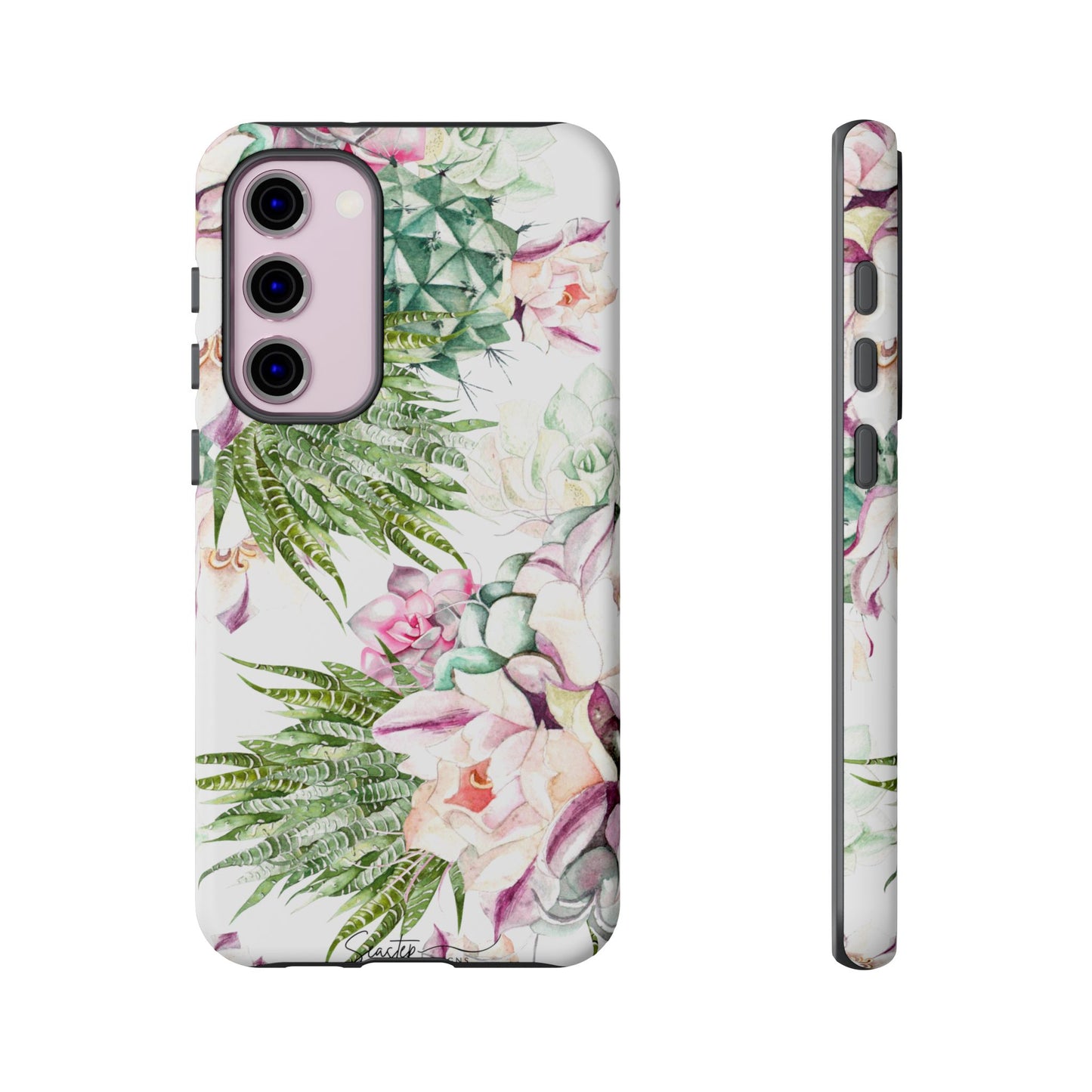 Succulent Floral Tough Phone Case