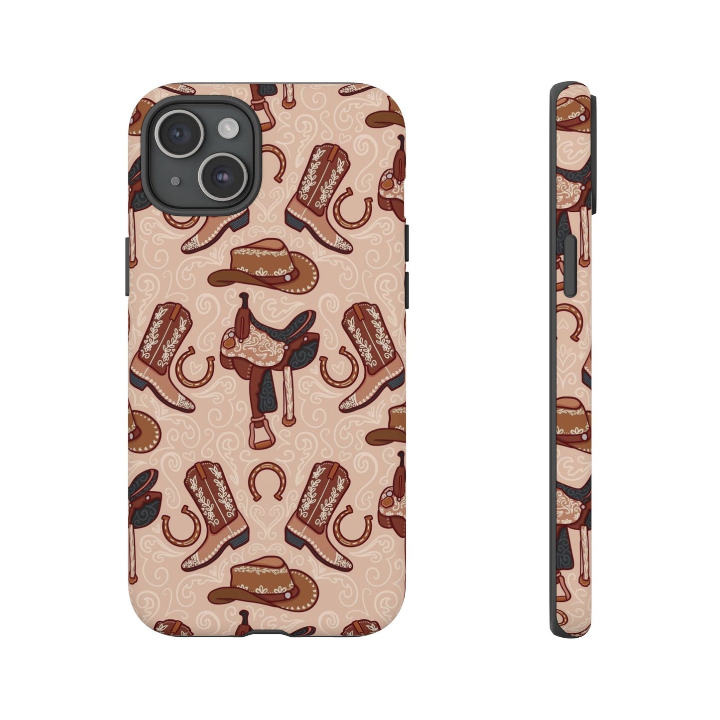 Western Cowboy Tough Phone Case