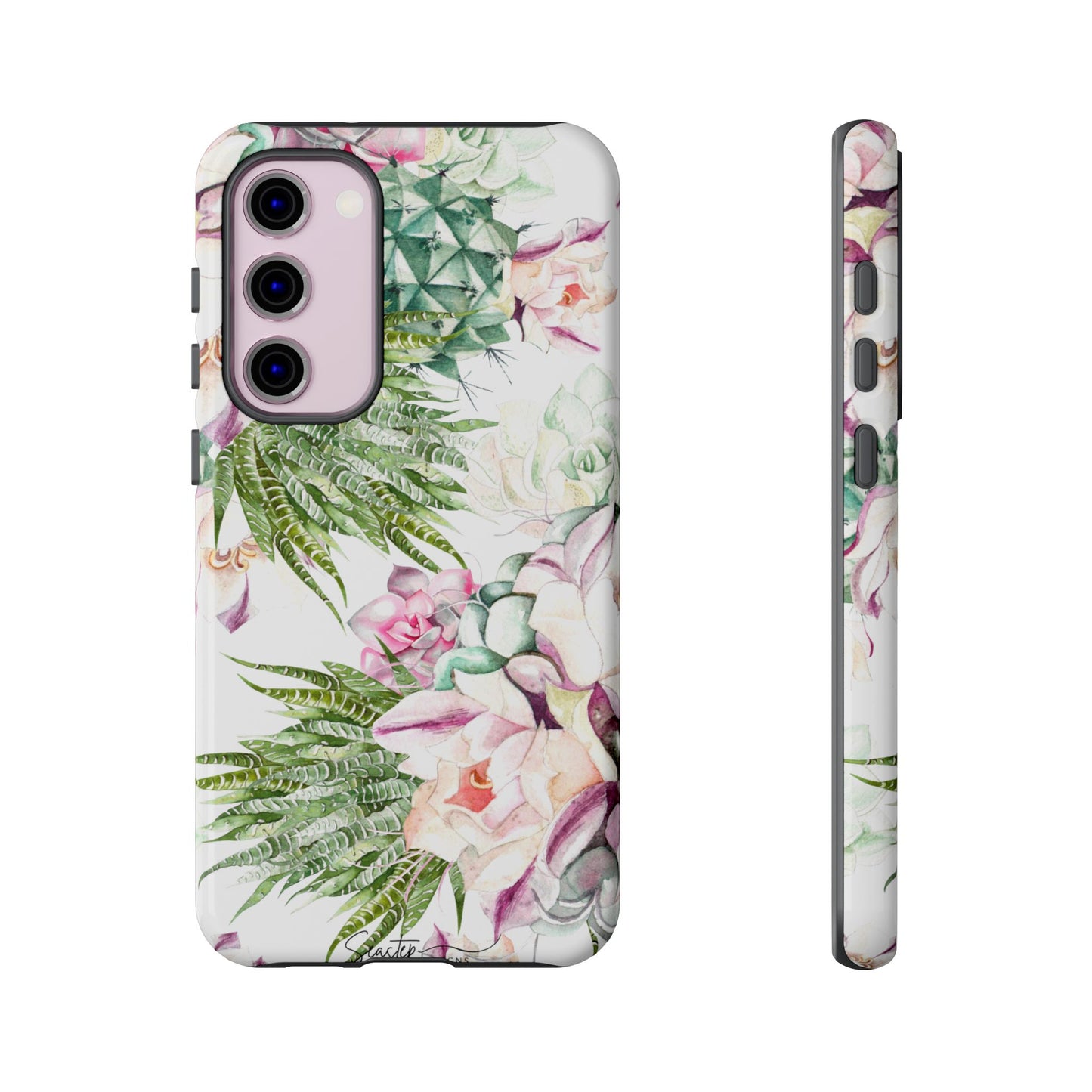 Succulent Floral Tough Phone Case