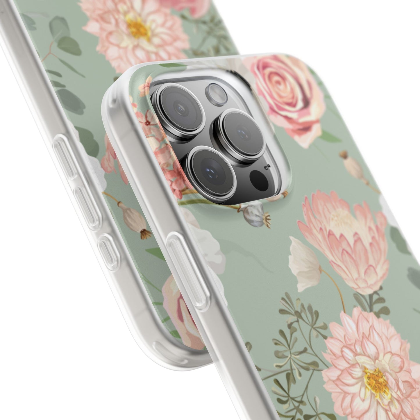 Pastel Floral Flexi Cases
