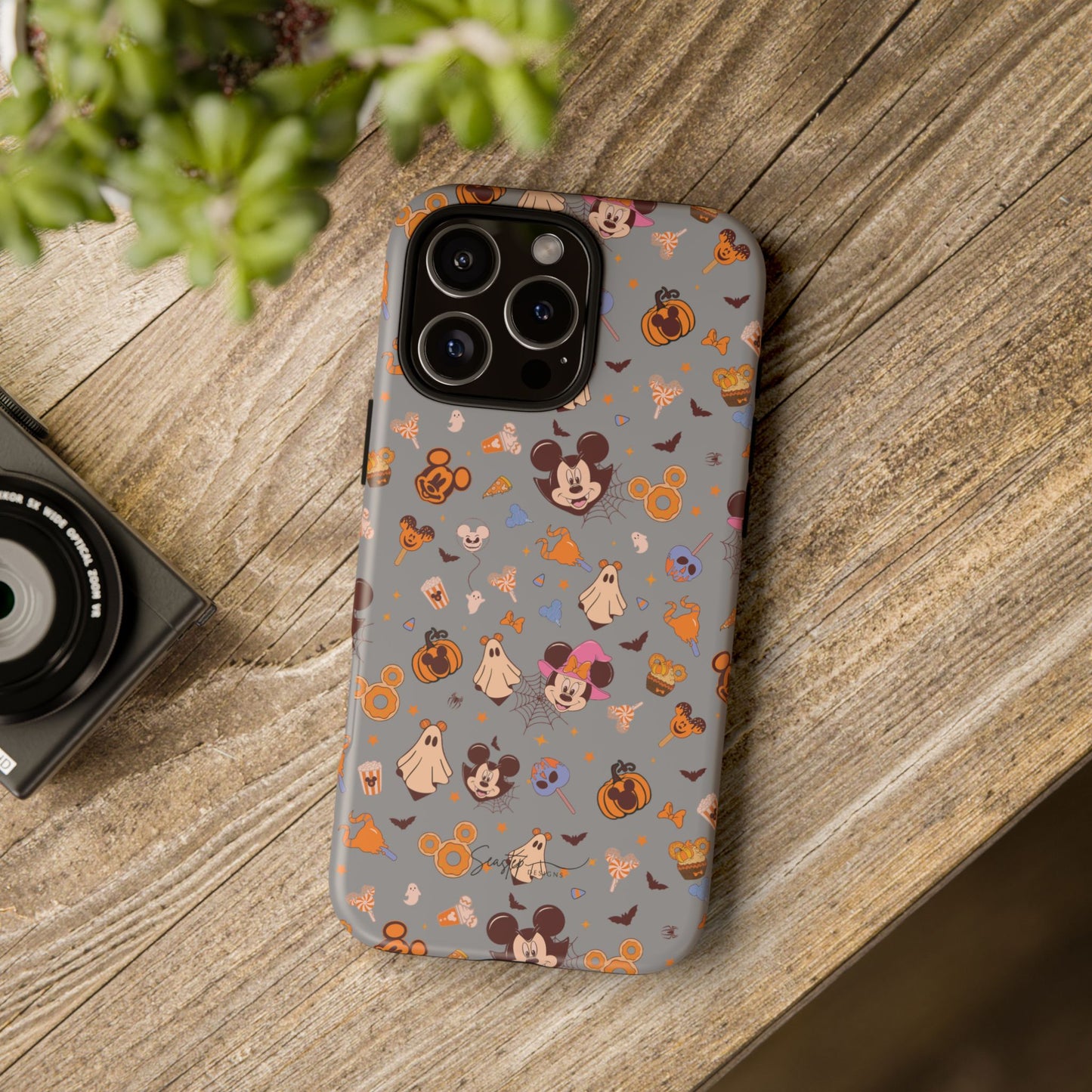 Spooky Mickey and Treats Phone Case