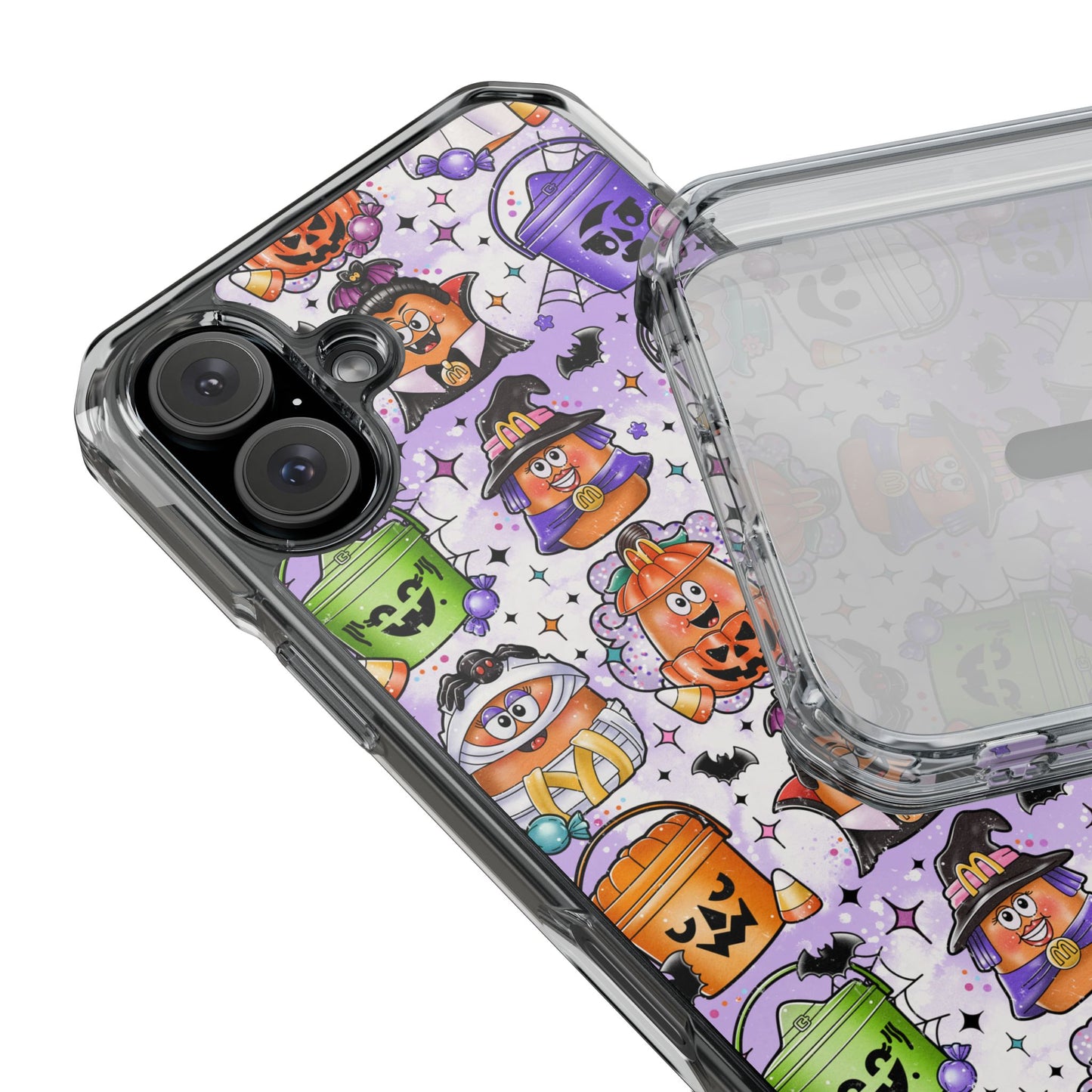 90's Halloween Nuggets Magnetic Clear Impact Cases