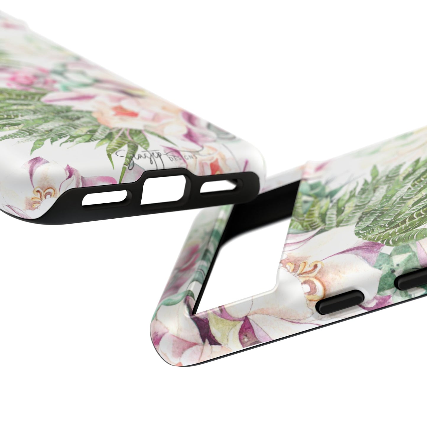 Succulent Floral Tough Phone Case
