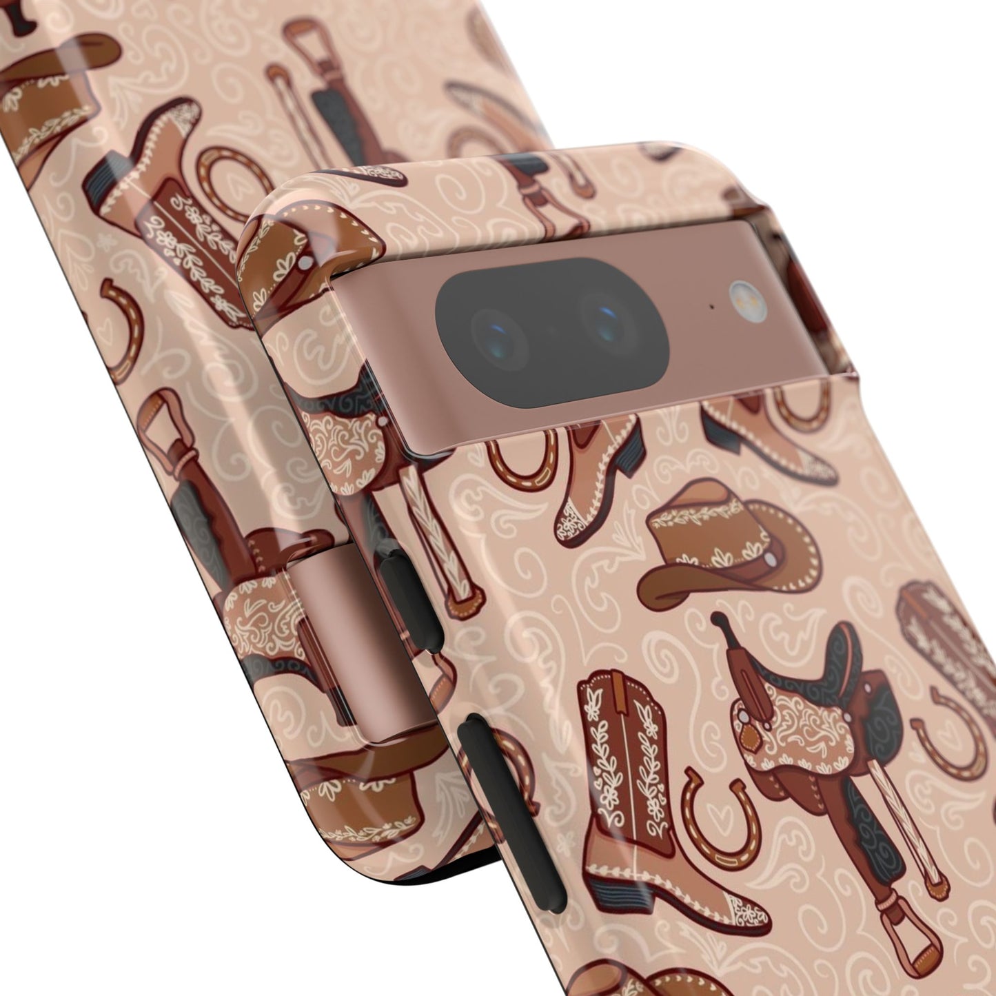 Western Cowboy Tough Phone Case