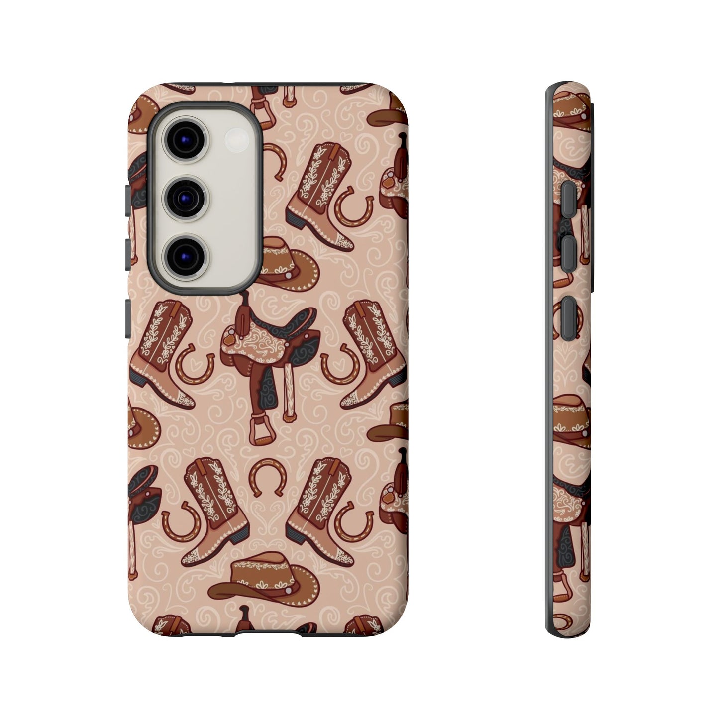 Western Cowboy Tough Phone Case