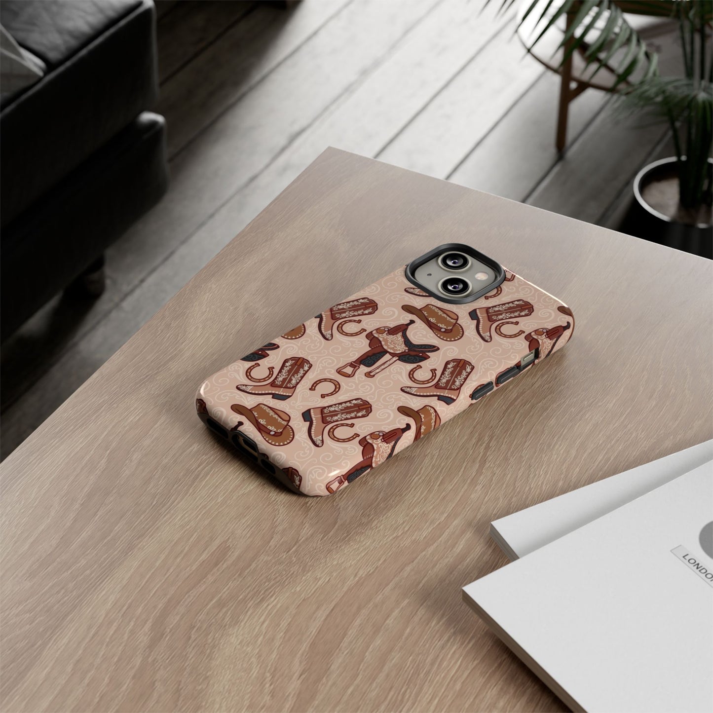 Western Cowboy Tough Phone Case