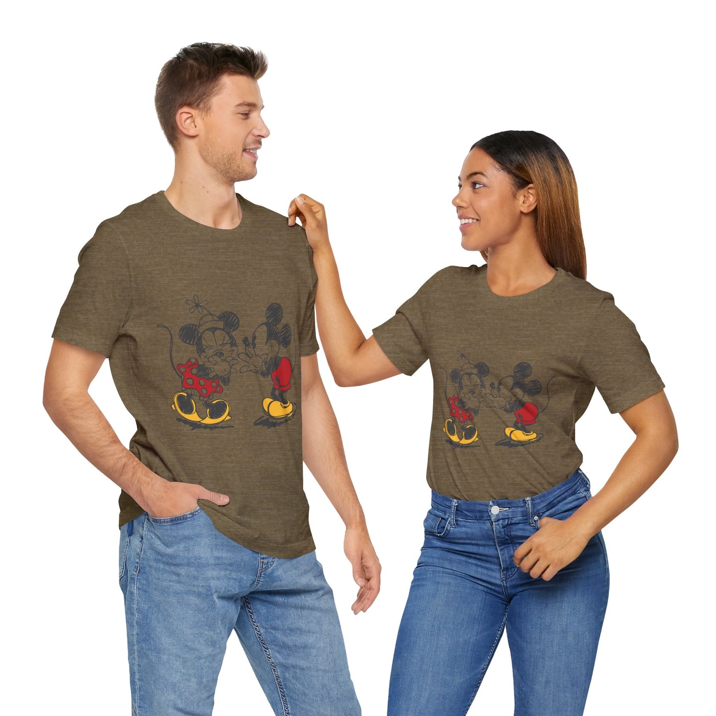Vintage Disney Mickey & Minnie Love Tee