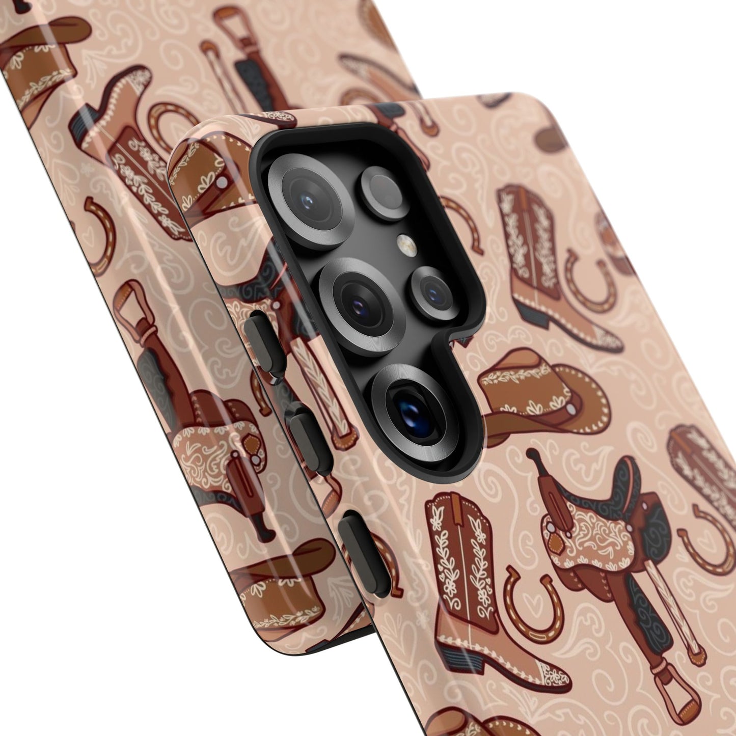 Western Cowboy Tough Phone Case