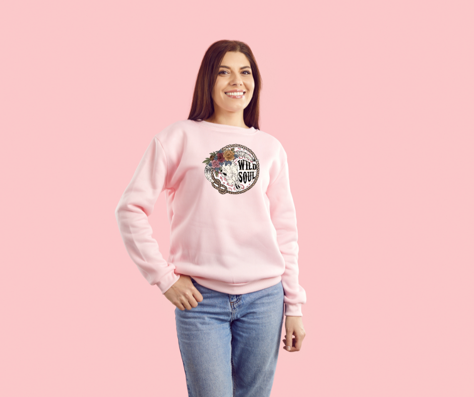Roped Wild Soul Crewneck Sweatshirt