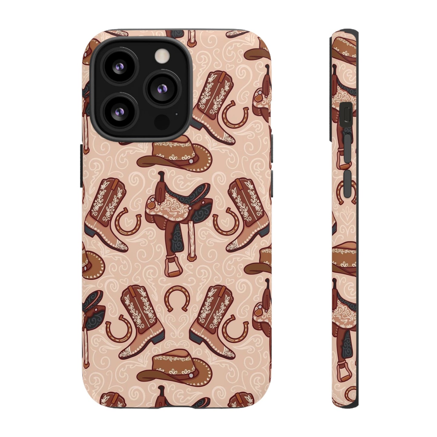 Western Cowboy Tough Phone Case