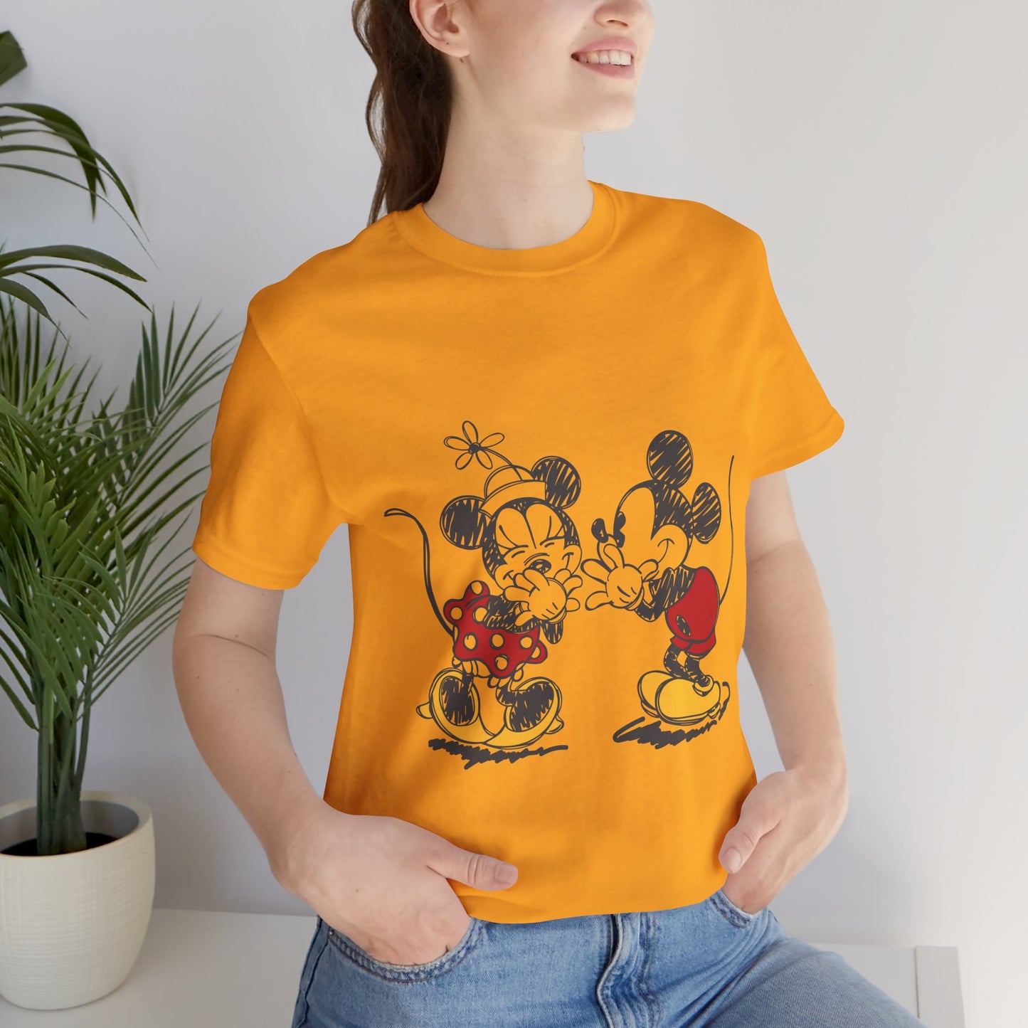 Vintage Disney Mickey & Minnie Love Tee