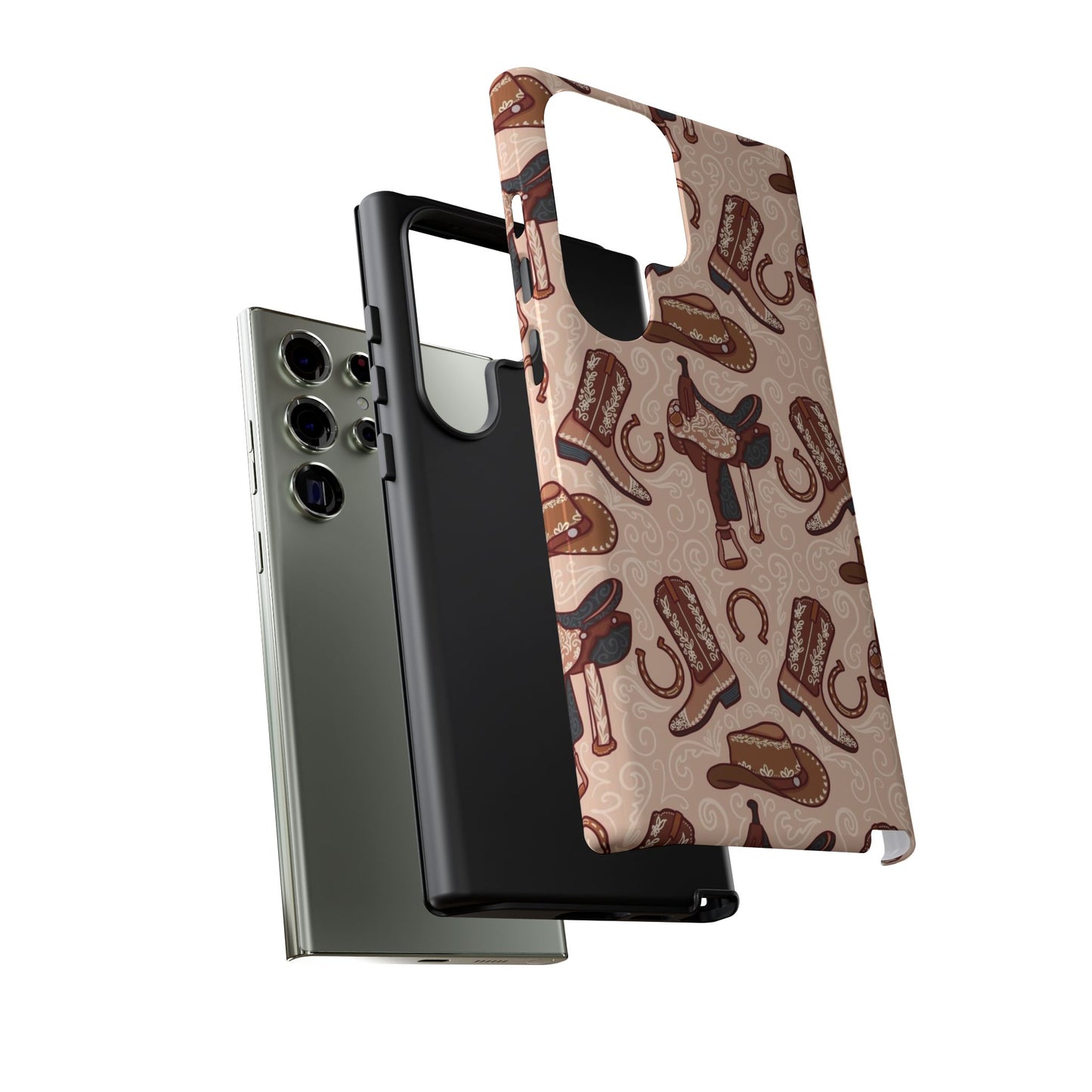 Western Cowboy Tough Phone Case